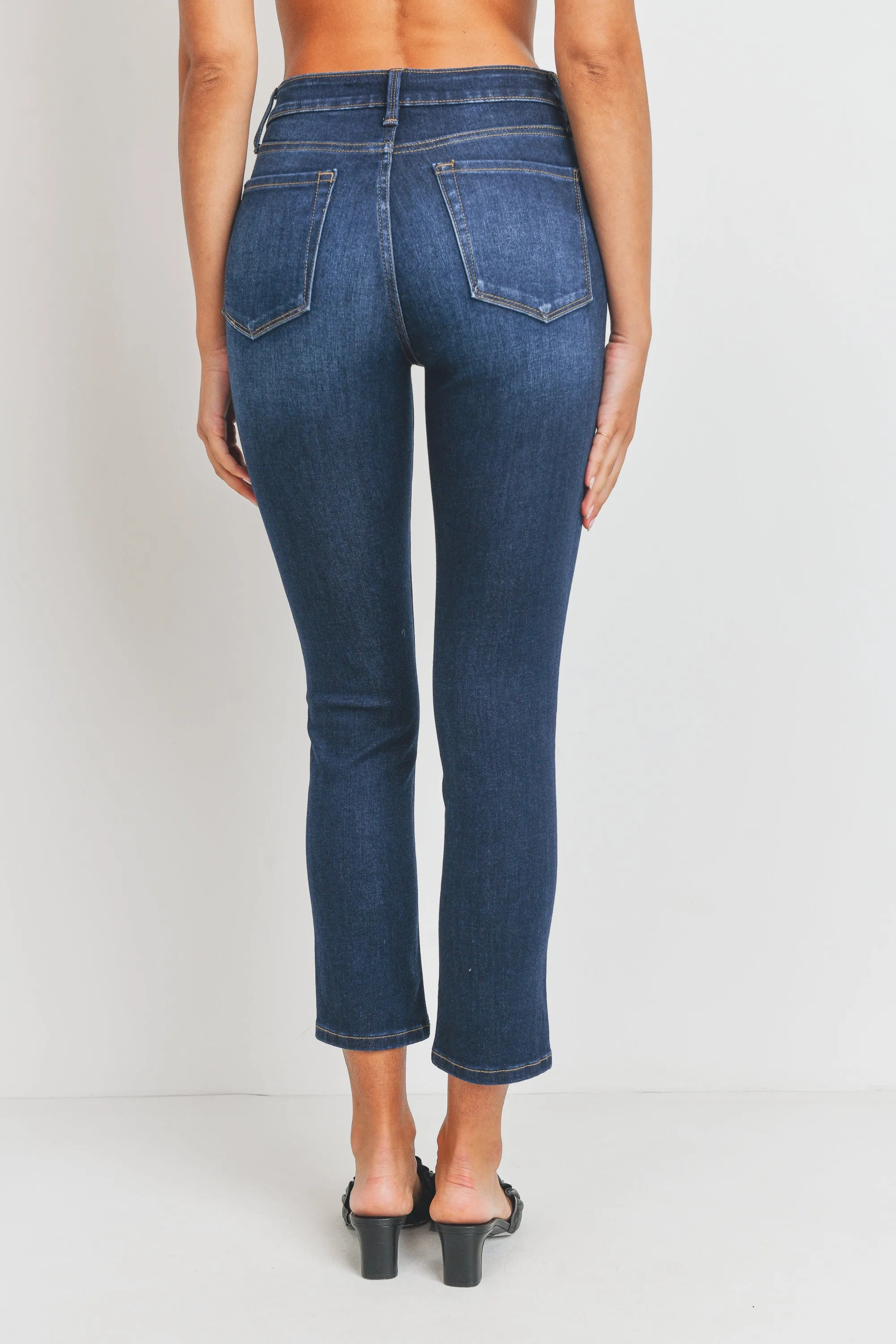 Sherry High Rise Slim Straight Jean sold by Just USA product image thumbnail 3
