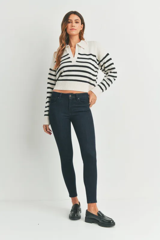 Mia Mid Rise Super Skinny Jean sold by Just USA