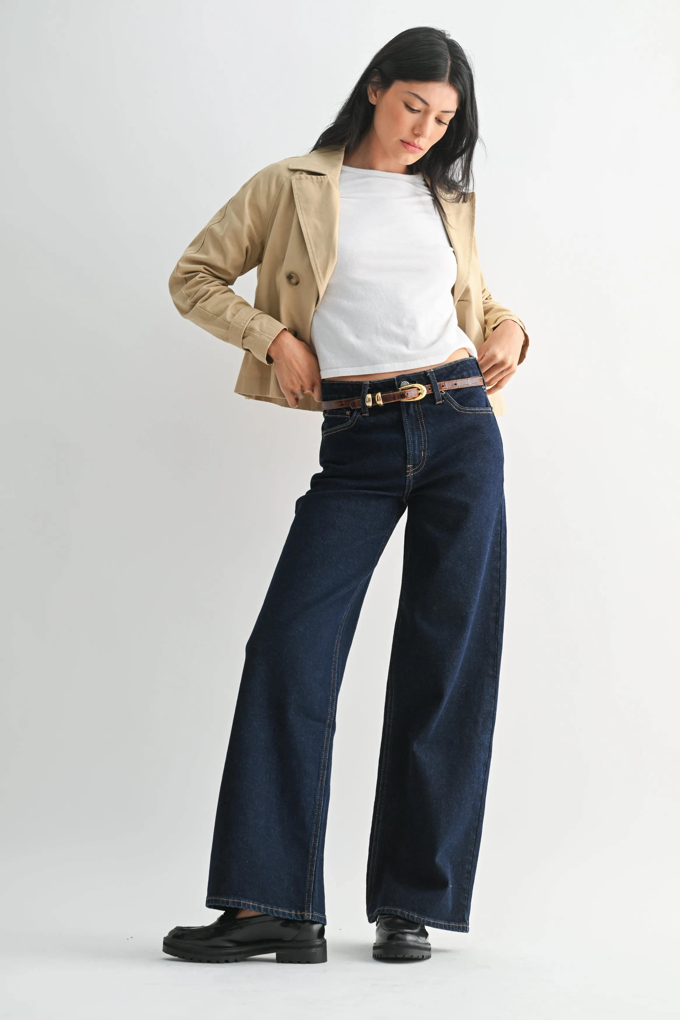 Harper High Rise Full Length Straight Jean sold by Just USA product image thumbnail 5