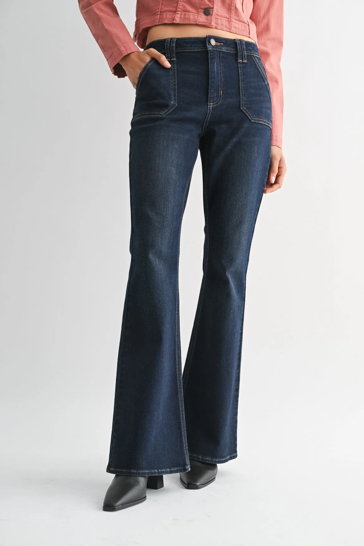 Quinn Utility Slim Bootcut Jean sold by Just USA product image thumbnail 3