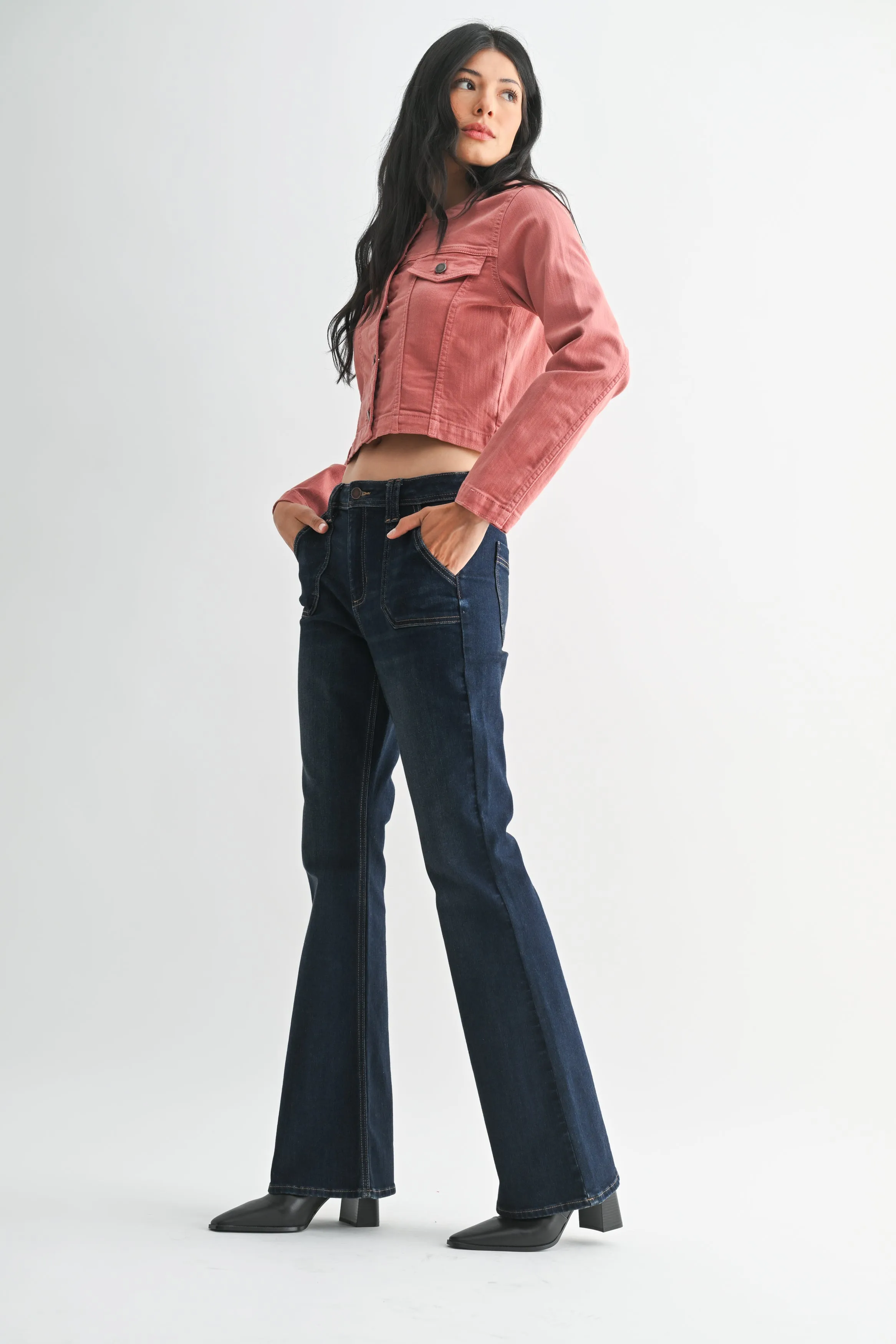 Quinn Utility Slim Bootcut Jean sold by Just USA product image thumbnail 2