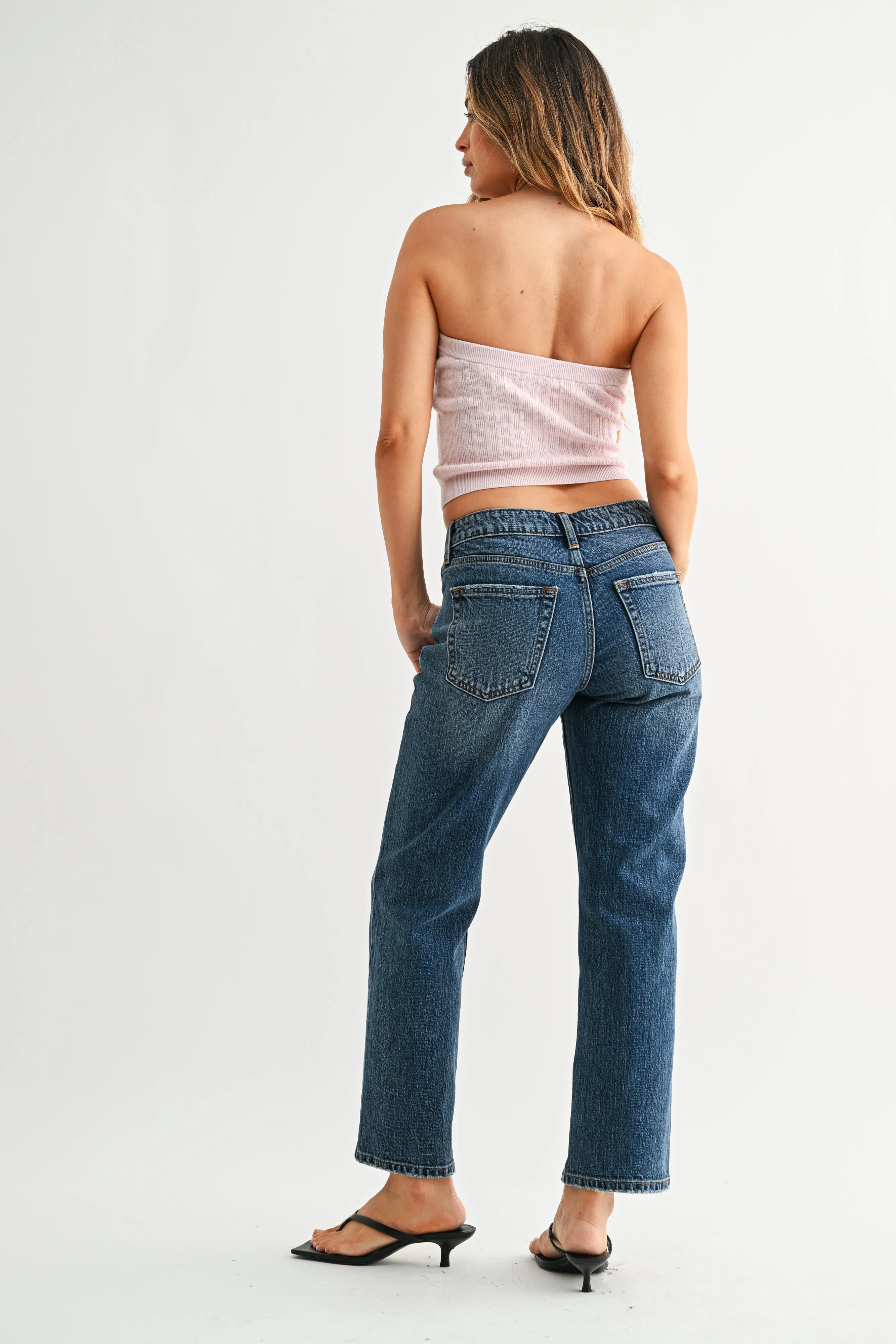 Rae 90s Stretch Straight Jean sold by Just USA product image thumbnail 3