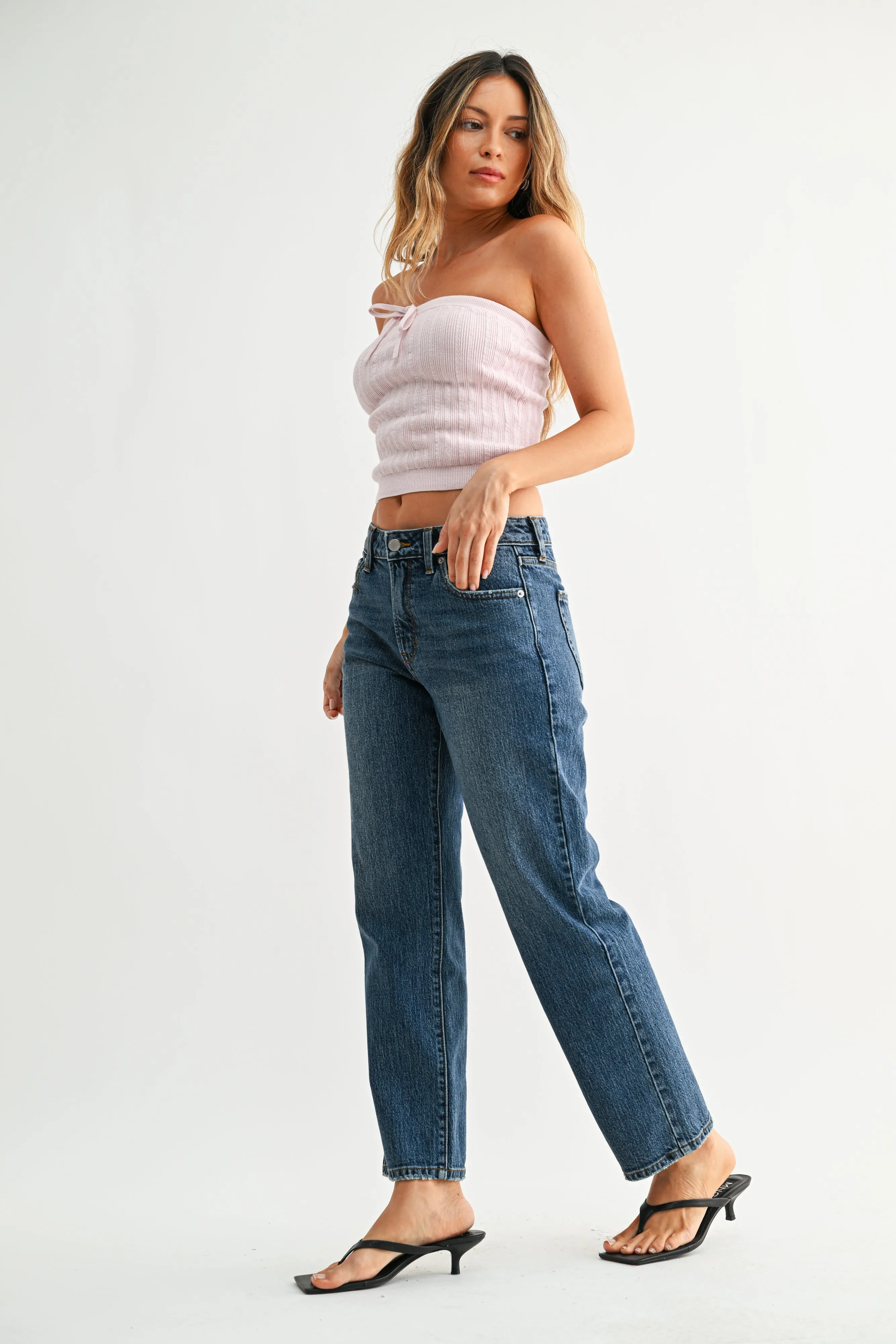 Rae 90s Stretch Straight Jean sold by Just USA product image thumbnail 2