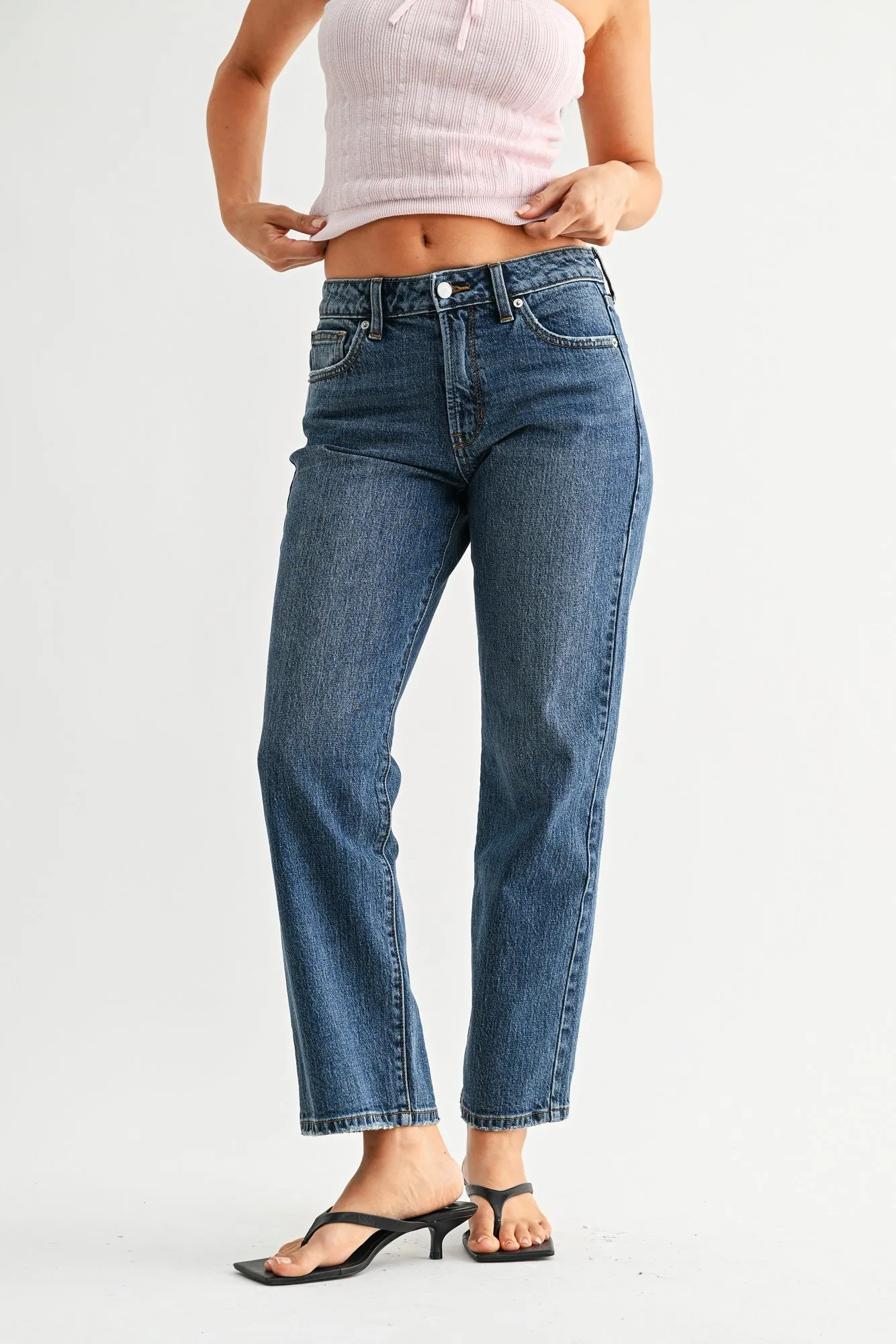 Rae 90s Stretch Straight Jean sold by Just USA product image thumbnail 4