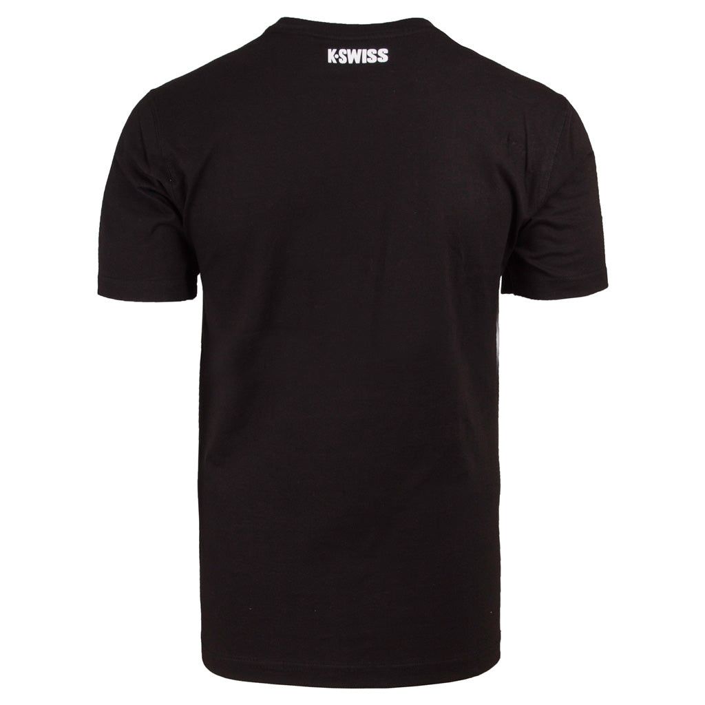 KSM183TE02 | Men's My Swiss Tee | Black - Final Sale sold by K-Swiss product image thumbnail 2