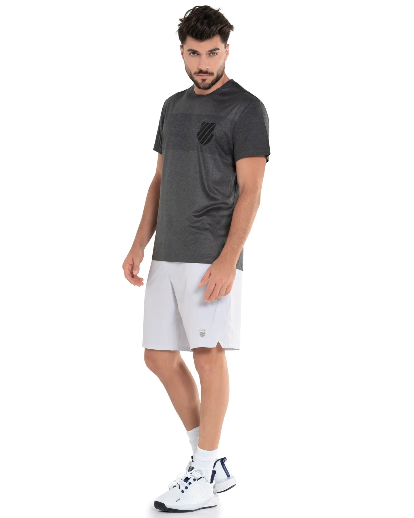 107700-077 | LUXE TECH CREW | HEATHER BLACK sold by K-Swiss product image thumbnail 4