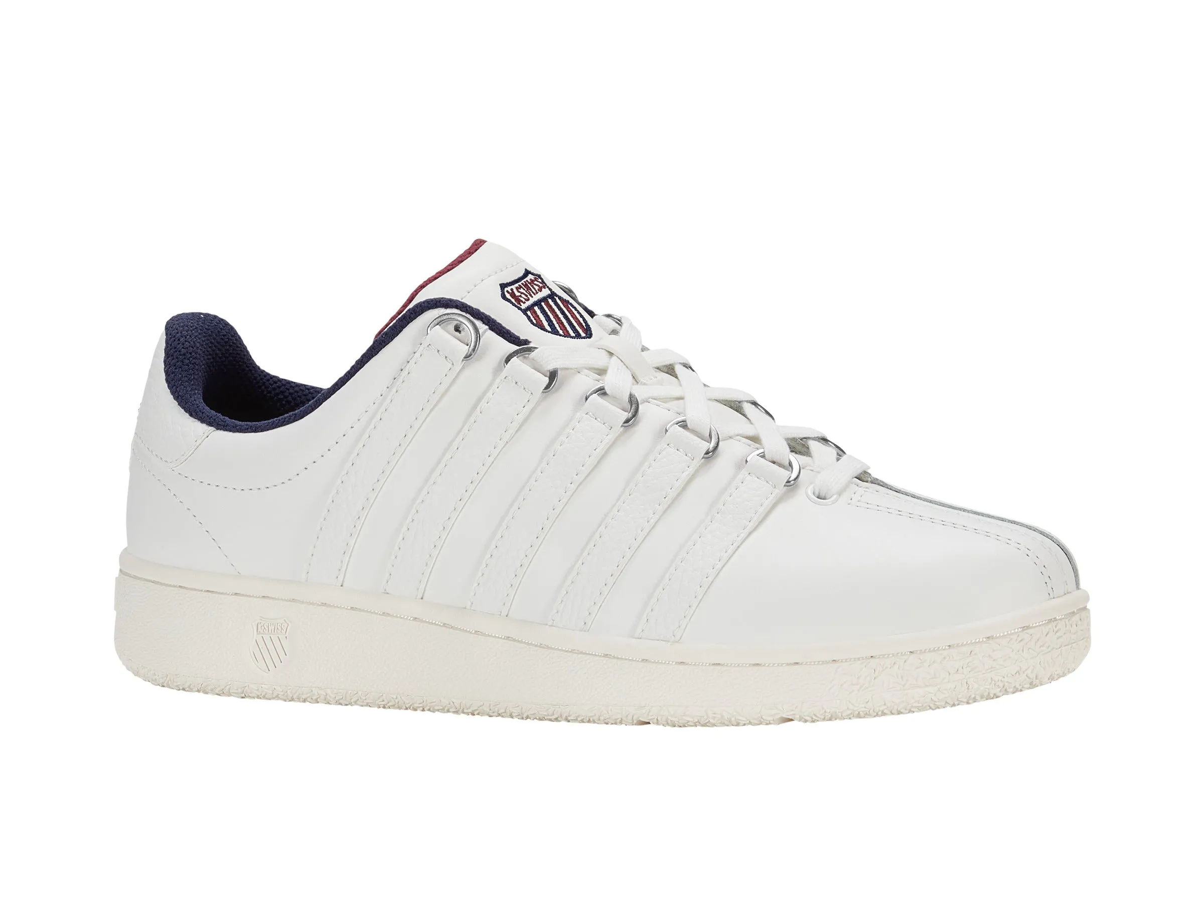 07321-124-M | CLASSIC VN | BRILLIANT WHITE/PEACOAT/TIBETAN RED sold by K-Swiss product image thumbnail 2