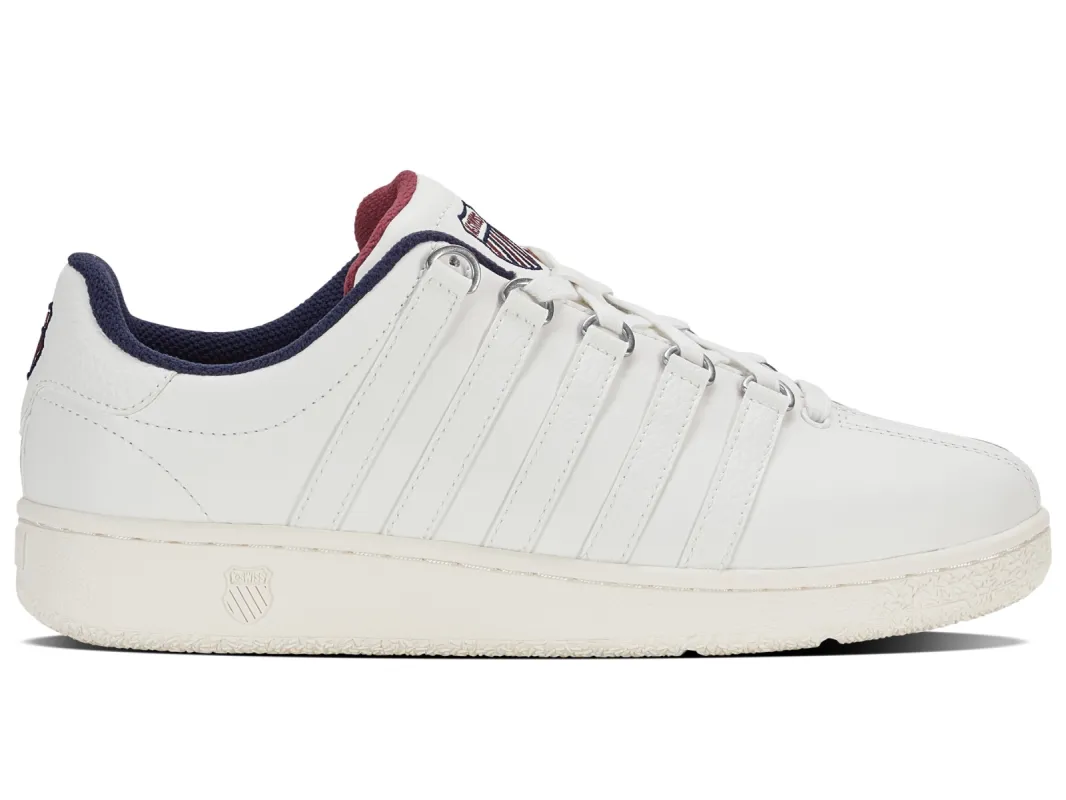 07321-124-M | CLASSIC VN | BRILLIANT WHITE/PEACOAT/TIBETAN RED sold by K-Swiss