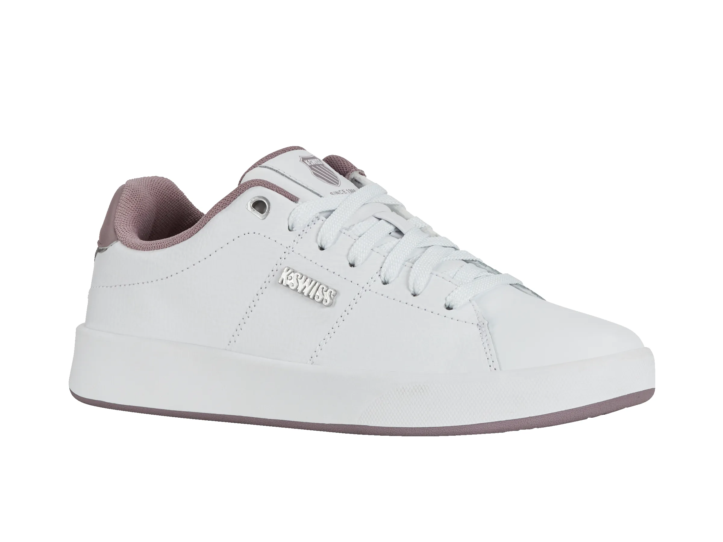 98899-114-M | COURT CAMEO II | WHITE/PURPLE DOVE/SILVER sold by K-Swiss product image thumbnail 2