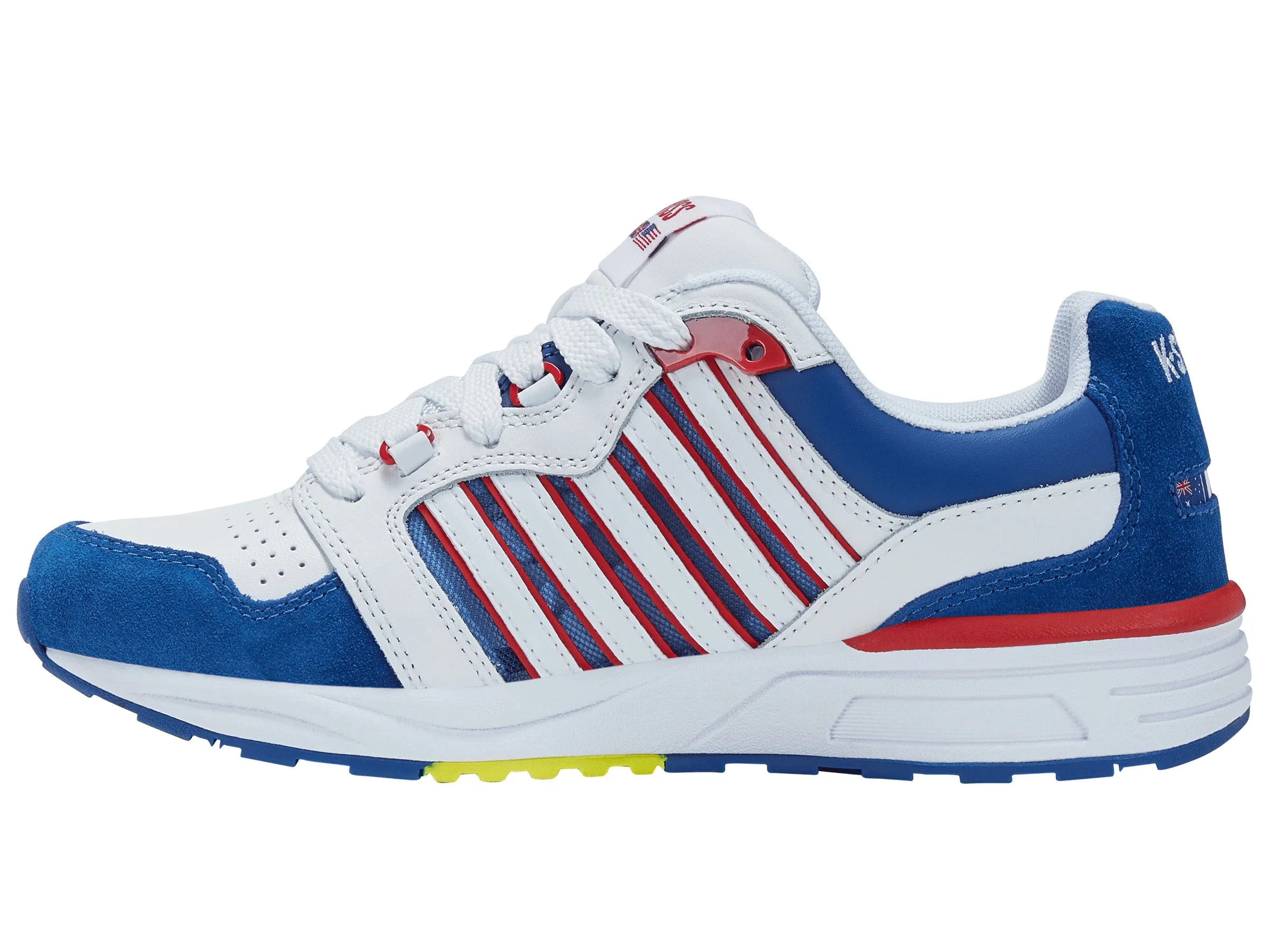 97920-130-M | SI-18 RANNELL | WHITE/BLUE/RED/SULPHUR sold by K-Swiss product image thumbnail 5