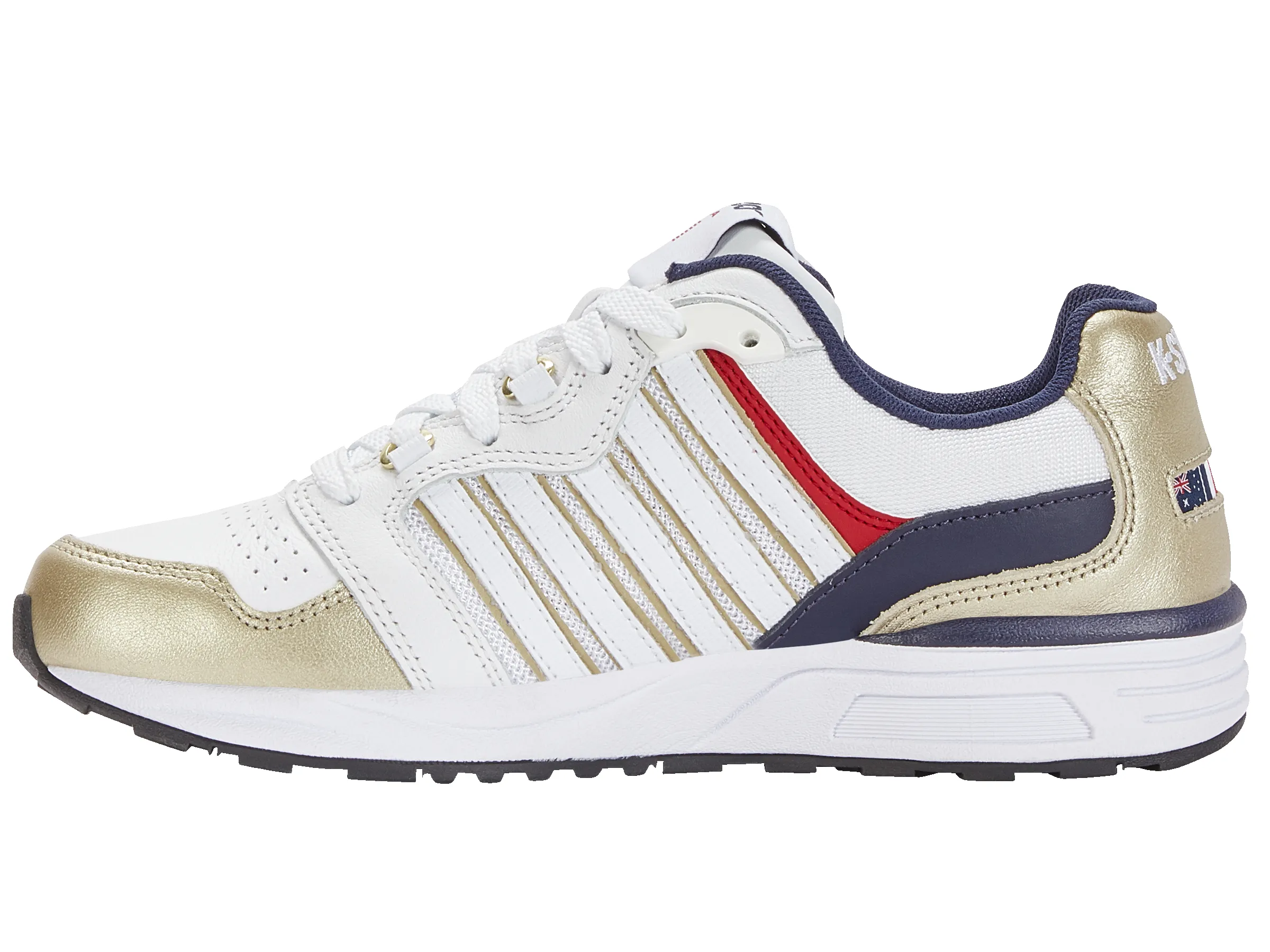 98532-194-M | SI-18 RANNELL USA | WHT/GOLD/PEACOT sold by K-Swiss product image thumbnail 5