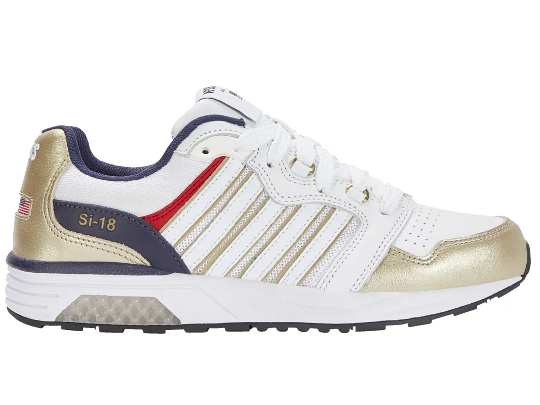 98532-194-M | SI-18 RANNELL USA | WHT/GOLD/PEACOT sold by K-Swiss