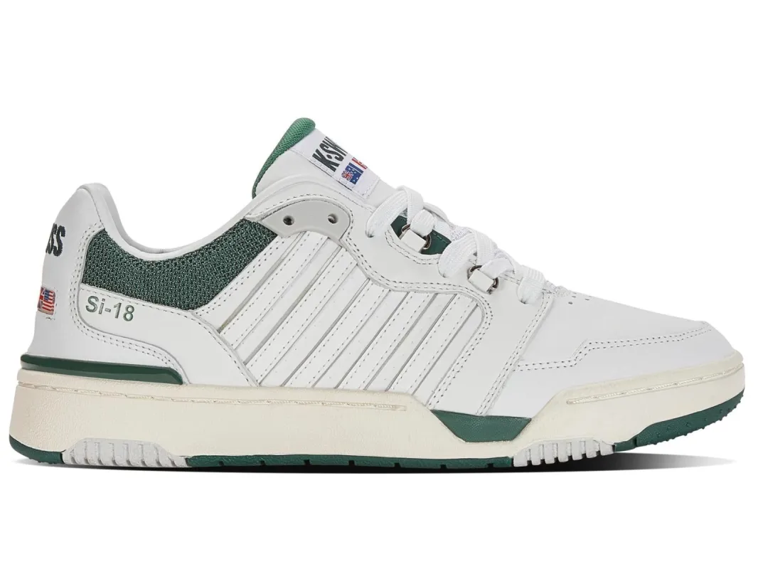 K08531-108 | Men's SI-18 Rival | Brilliant White/Posy Green sold by K-Swiss