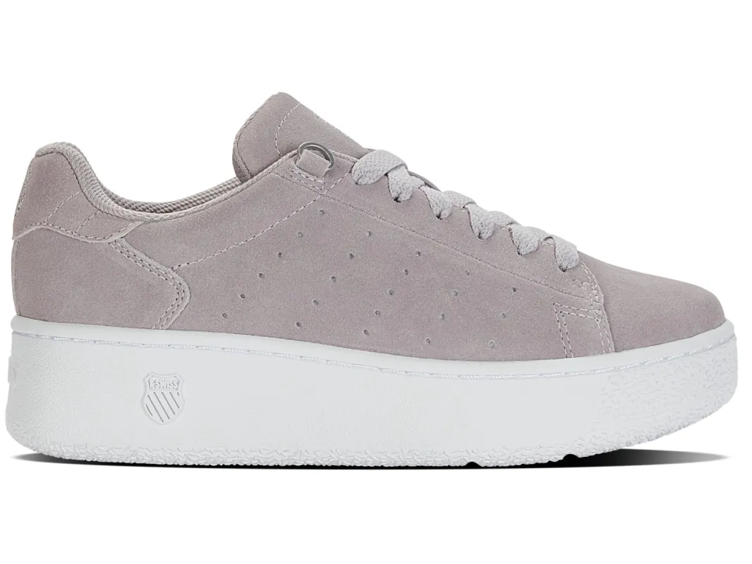 K98537-089 | Women's Classic PF Platform SDE | Raindrops/Silver/White sold by K-Swiss