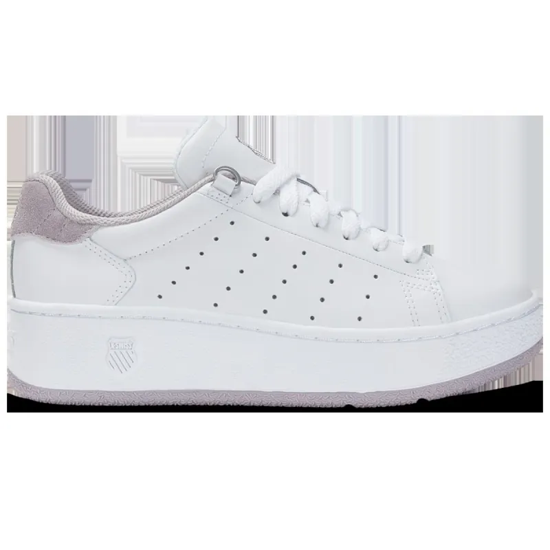 K98536-107 | Women's Classic PF Platform | White/Raindrops/Silver sold by K-Swiss