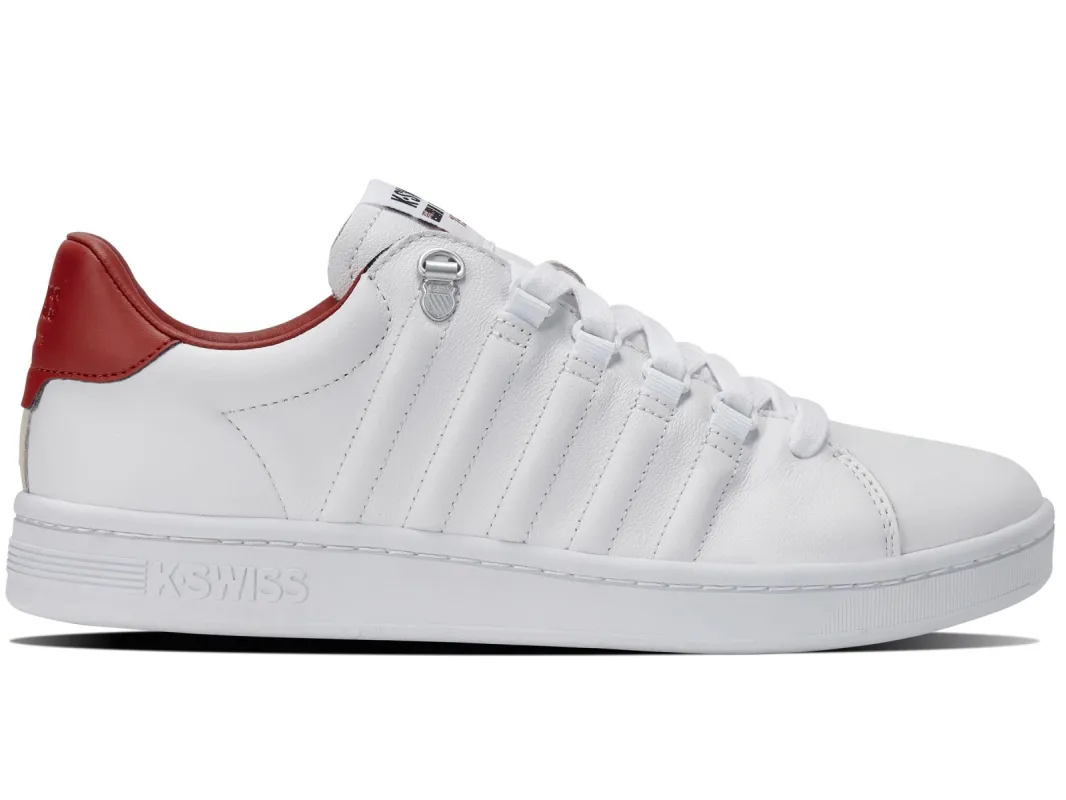 K07943-998 |  Men's Lozan II |  White/Mars Red made by K-Swiss