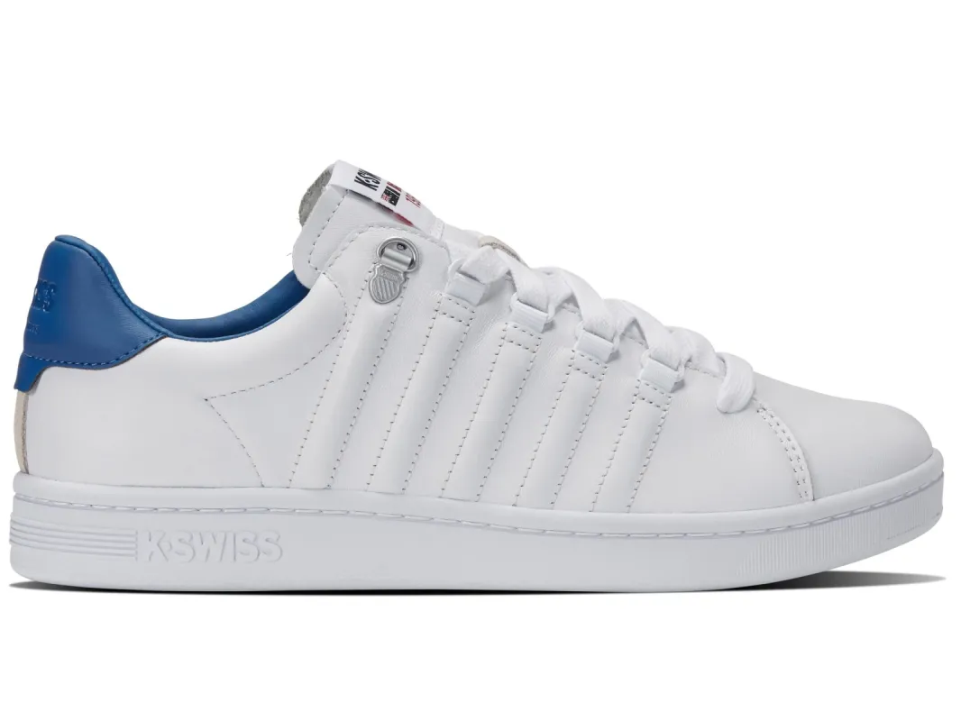 K07943-997 |  Men's Lozan II |  WHITE / WHITE / CLASSIC BLUE made by K-Swiss