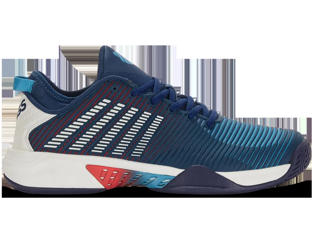 K06615-418 | Men's Hypercourt Supreme | Blue Opal/Blanc de Blanc/Lollipop sold by K-Swiss