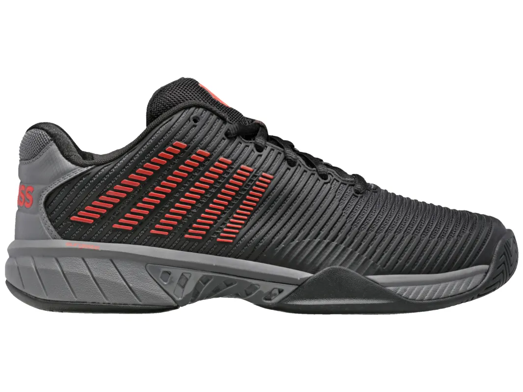 06613-042-M | HYPERCOURT EXPRESS 2 | JET BLACK/STEEL GRAY/SPICY ORANGE sold by K-Swiss