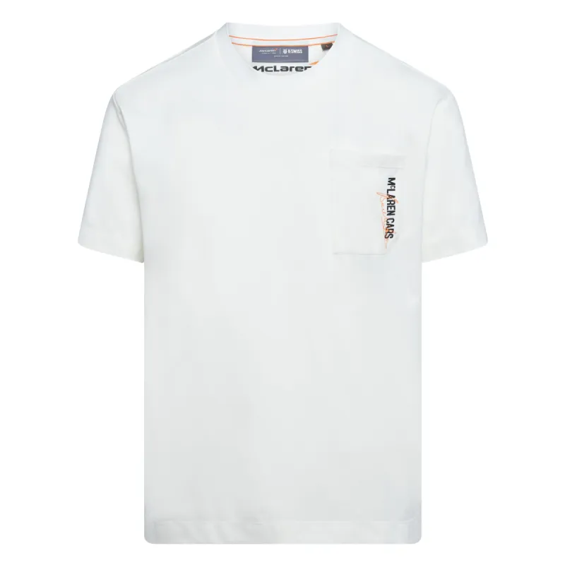 109355-156 | MCLAREN F1 TEAM CARS POCKET TEE | WHITE sold by K-Swiss