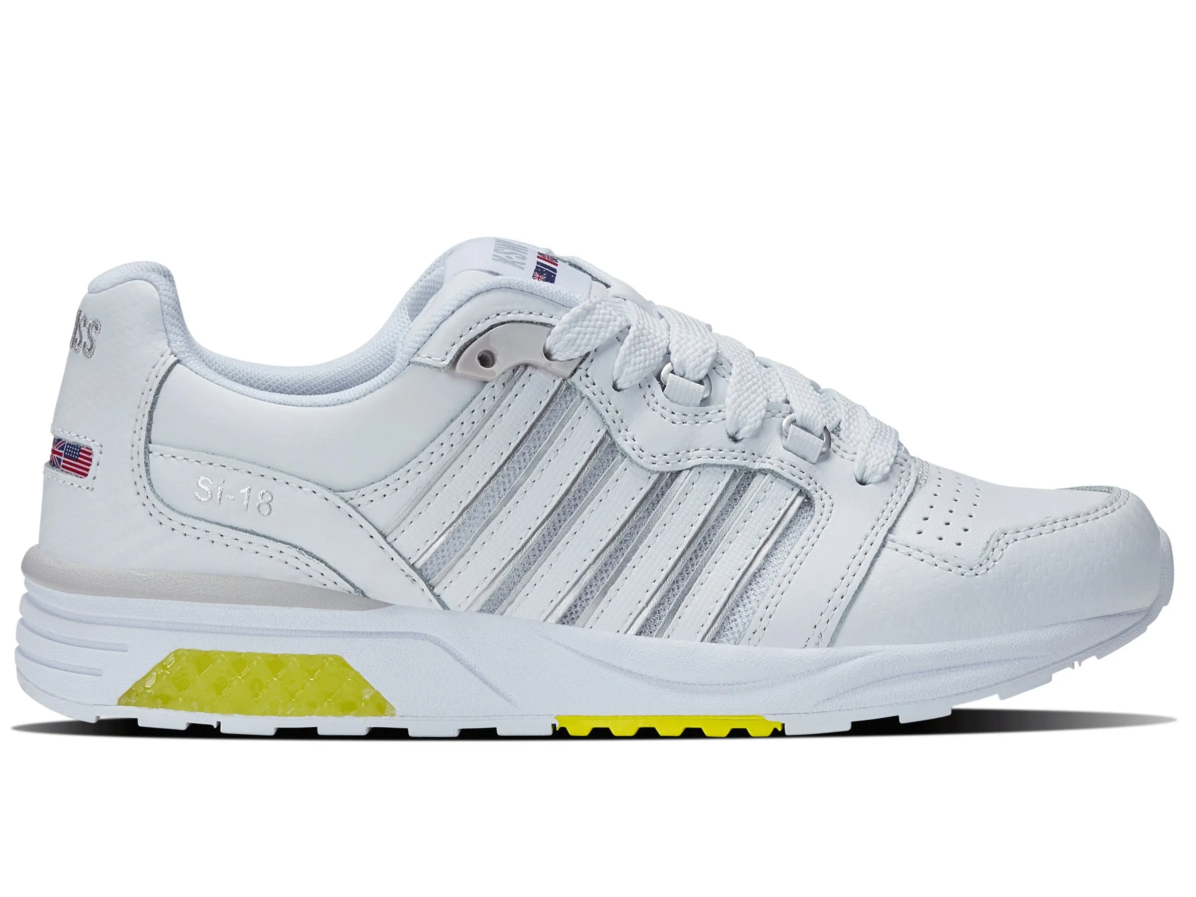 97920-193-M | SI-18 RANNELL | WHITE/WHITE/SULPHUR sold by K-Swiss