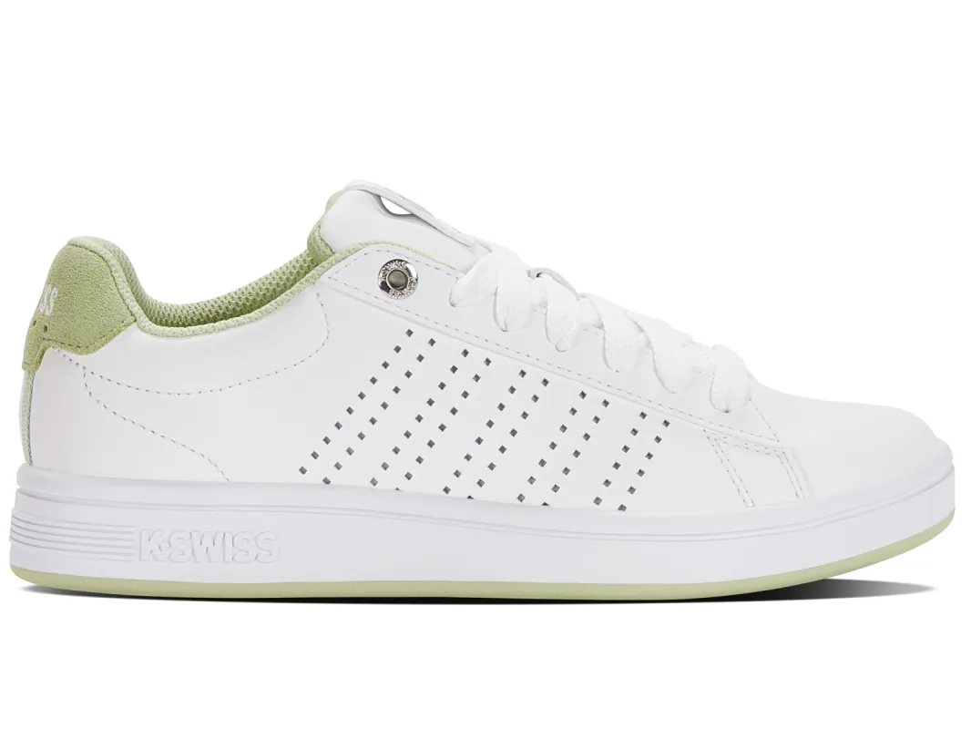 98449-945-M | COURT CASPER III | WHITE/SKY BLUE/SEAFOAM GREEN sold by K-Swiss