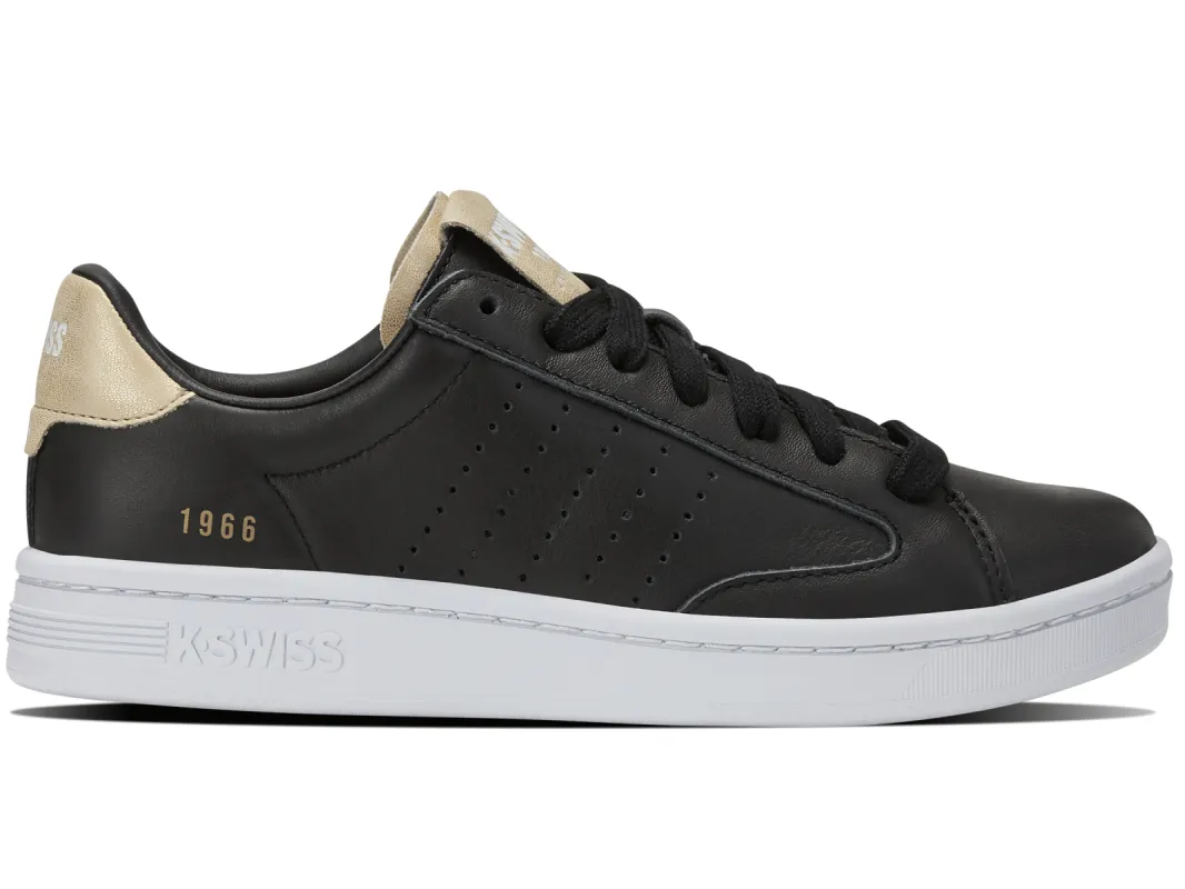 97263-032-M | LOZAN KLUB LTH | BLK/WHT/CHAMPAGNE made by K-Swiss