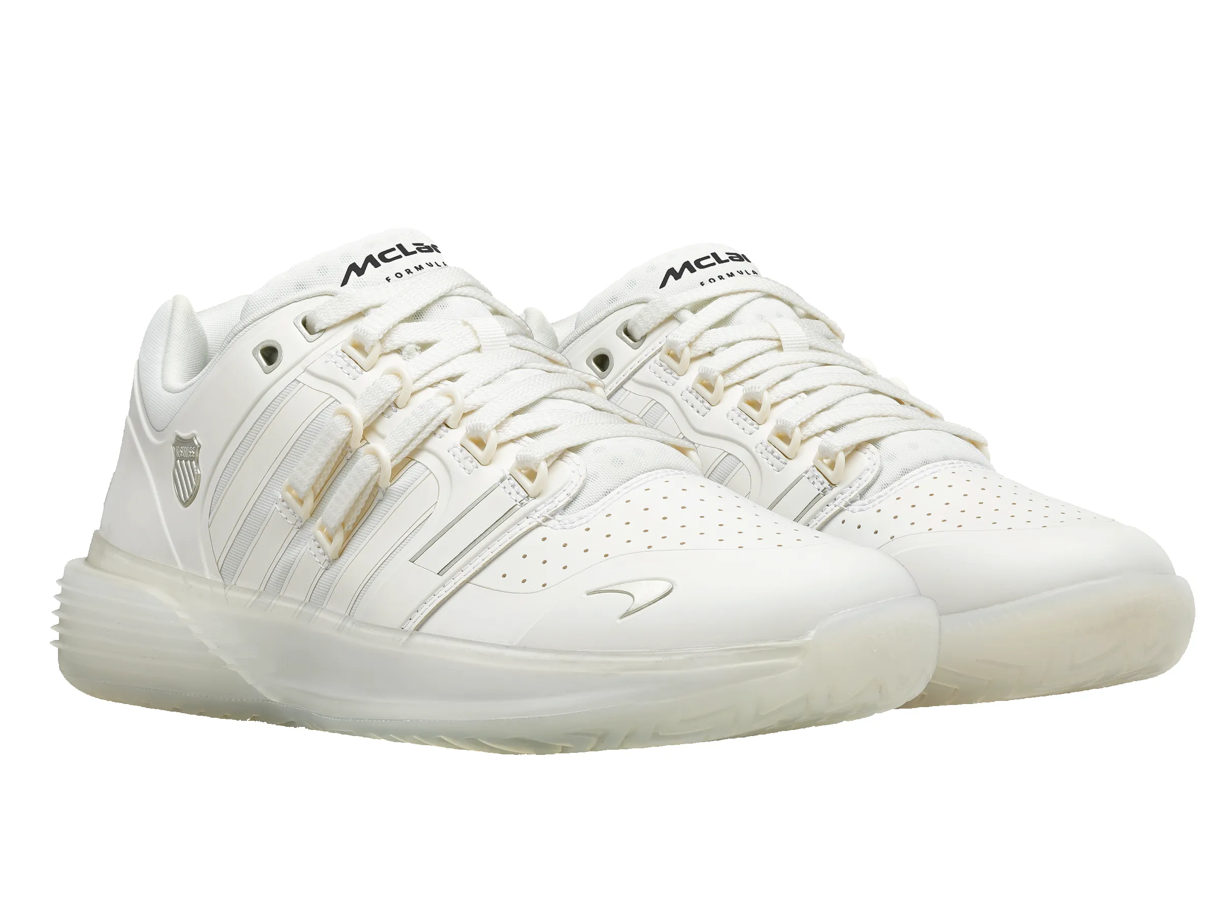 08713-149-M | SI-18 ULTRASHOT X MCLAREN F1 TEAM | SNOW WHITE/WHITE sold by K-Swiss product image thumbnail 2