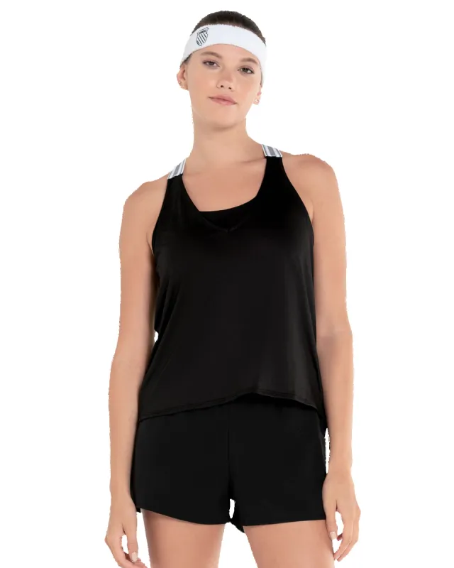 197694-008 | BRALETTE TANK | BLACK sold by K-Swiss