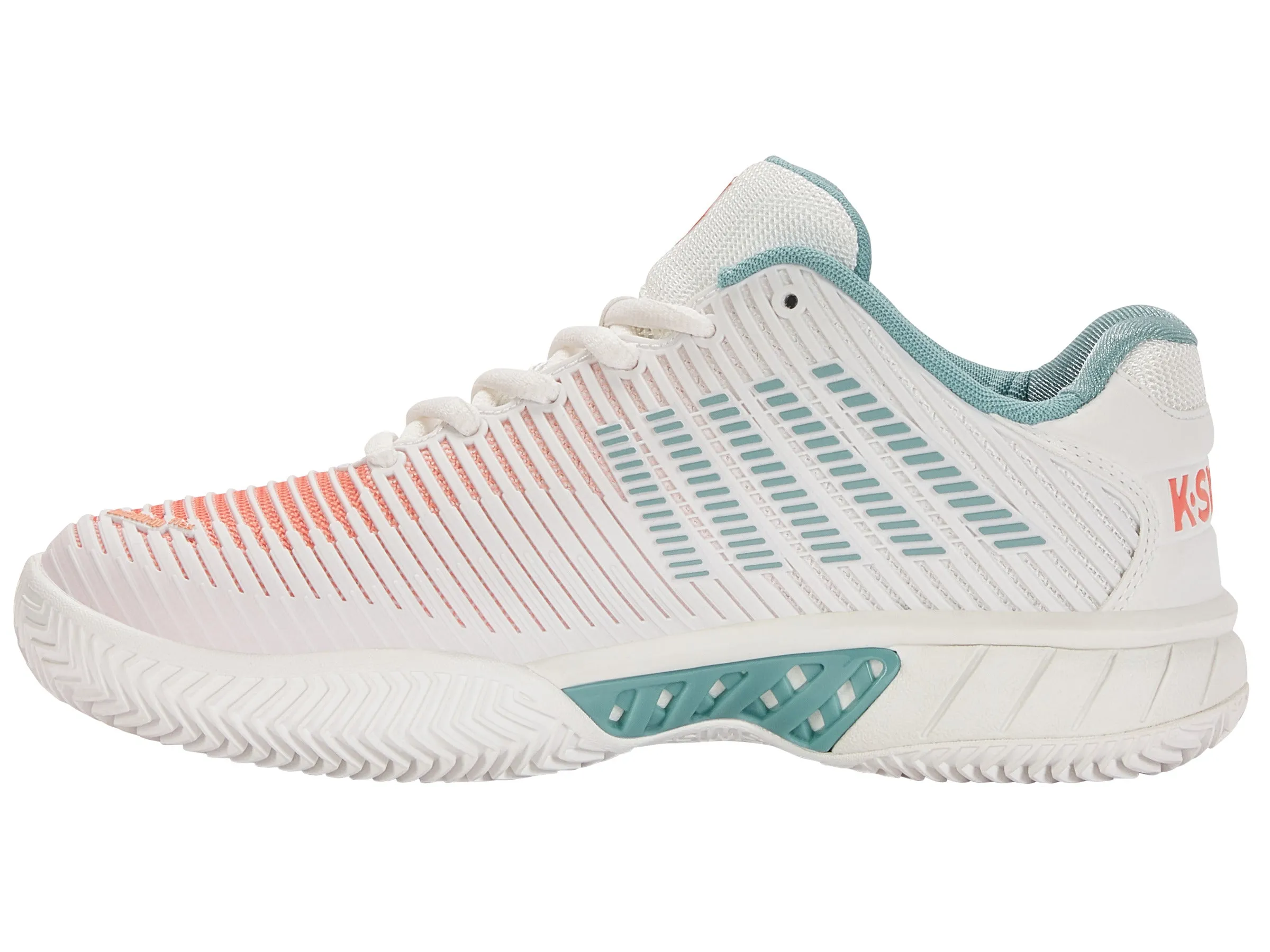 96614-143-M | HYPERCOURT EXPRESS 2 CLAY | BLANC DE BLANC/NILE BLUE/DESERT FLOWER sold by K-Swiss product image thumbnail 5