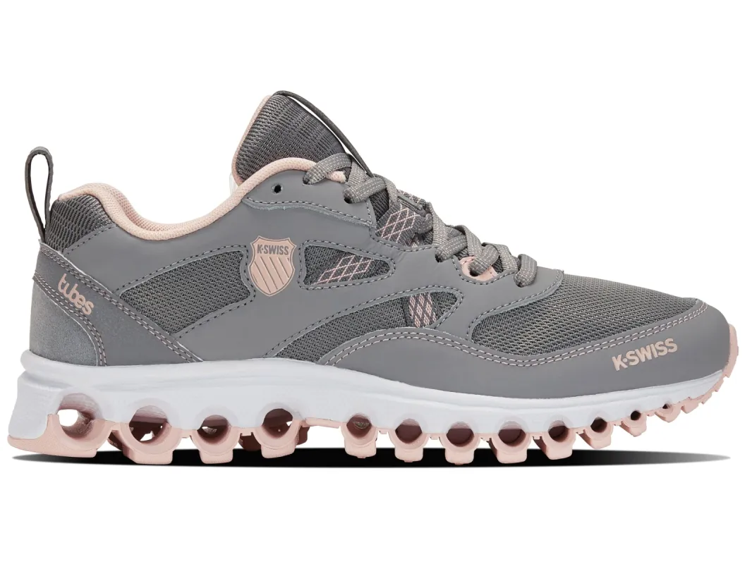 K97936-040 | Women's Tubes Trail 200 | Frost Gray/Peach Whip/Reflective - Final Sale sold by K-Swiss
