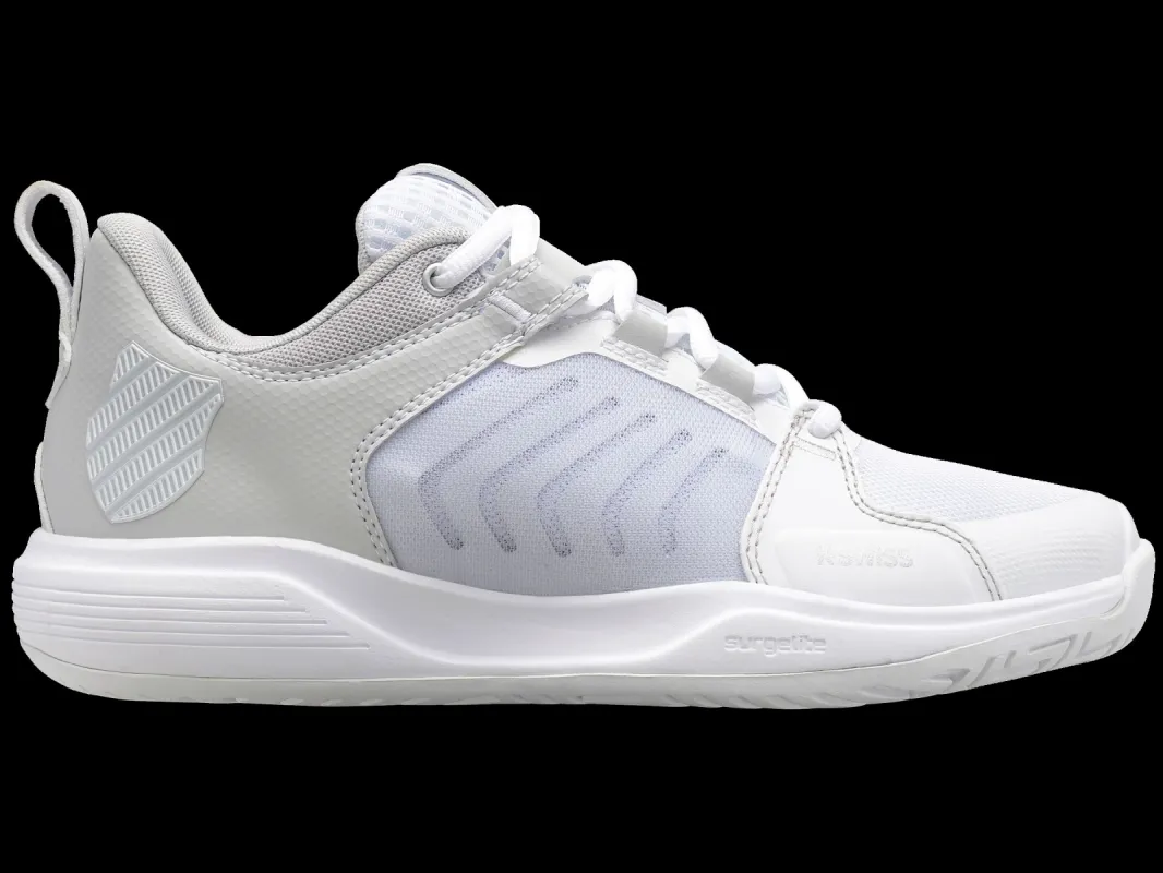 K97395-914 | Women's Ultrashot Team | White/Lunar Rock/Silver - Final Sale sold by K-Swiss
