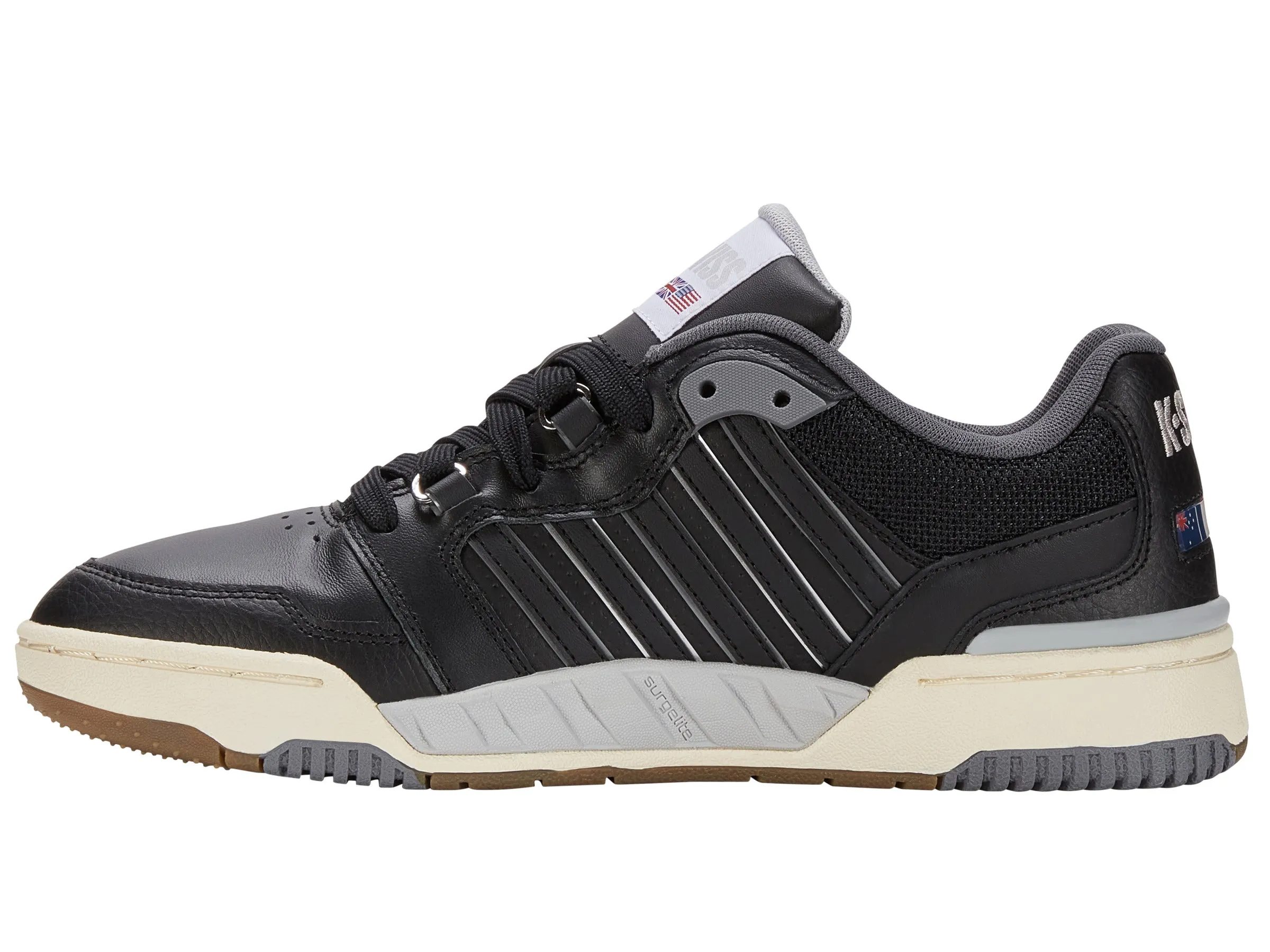 08531-076-M | SI-18 RIVAL | BLACK/GRAY/ANTIQUE WHITE sold by K-Swiss product image thumbnail 5