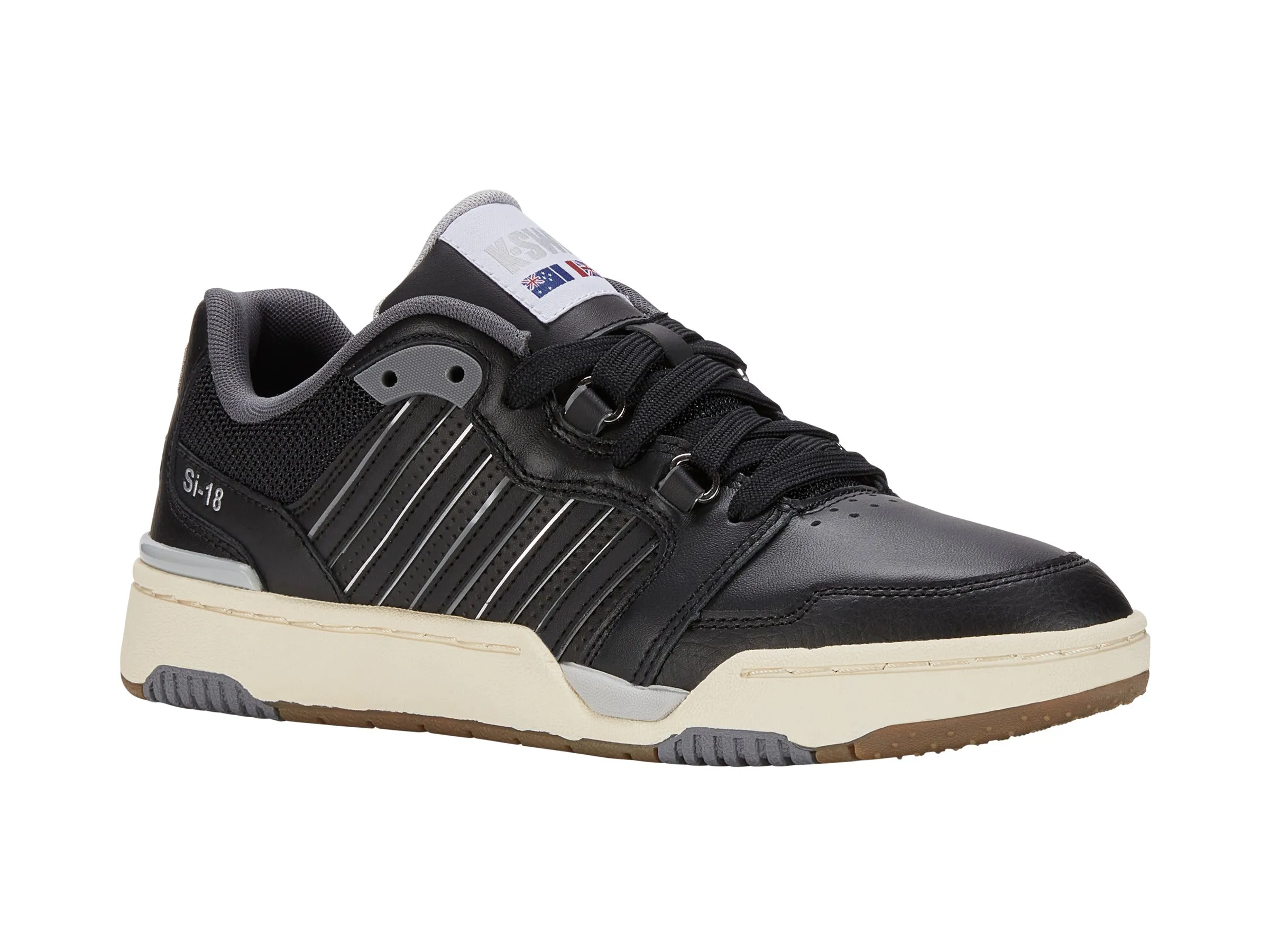08531-076-M | SI-18 RIVAL | BLACK/GRAY/ANTIQUE WHITE sold by K-Swiss product image thumbnail 2