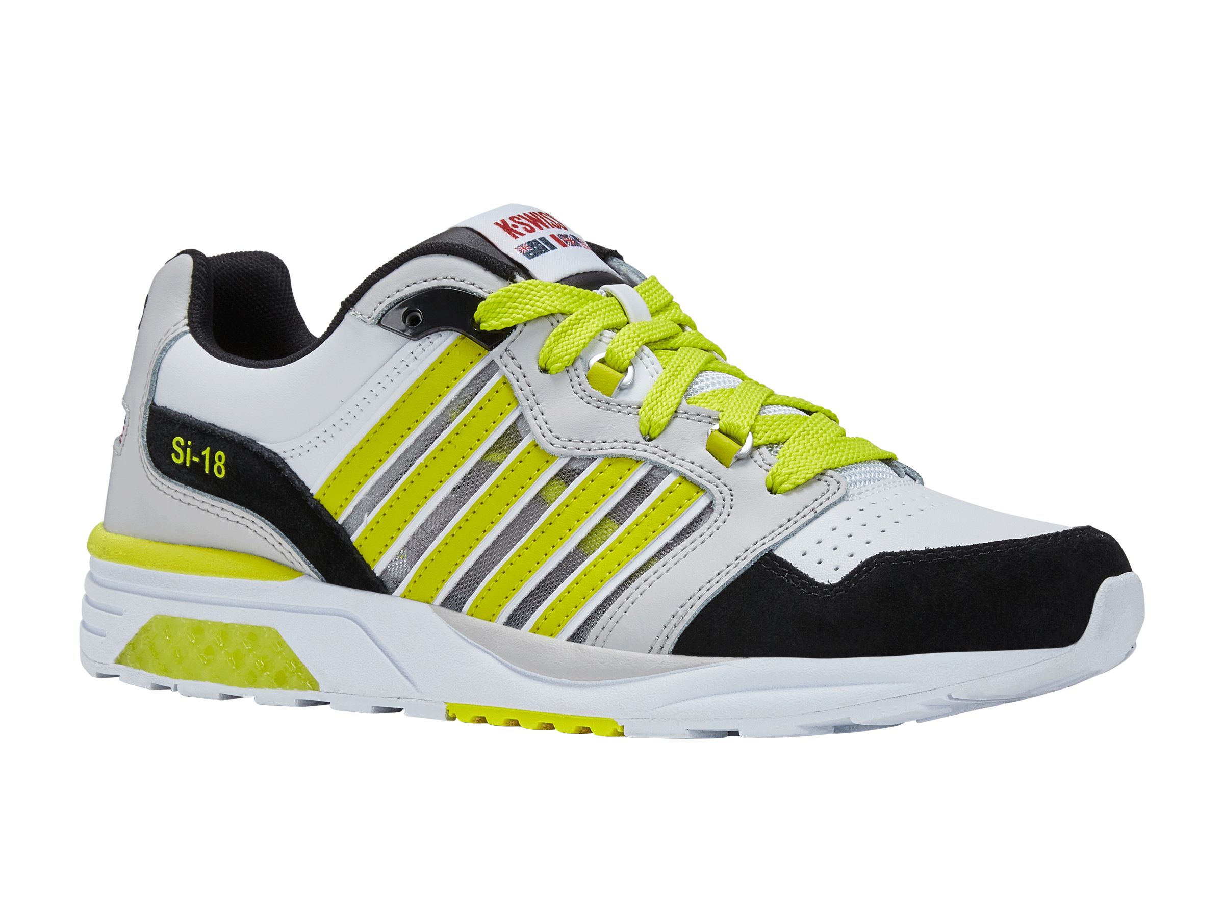 K07920-156 | Men's Si-18 Rannell | White/Black/Sulphur sold by K-Swiss product image thumbnail 2