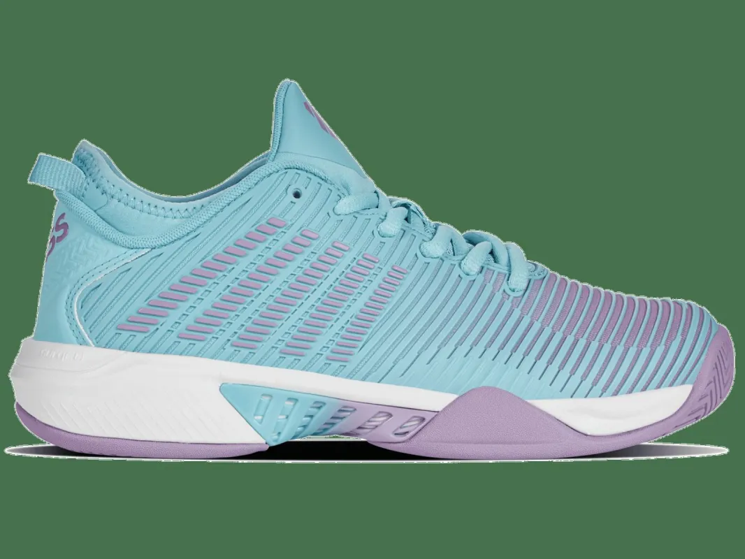 K96615-467 | Womens Hypercourt Supreme | Angel Blue/Sheer Lilac/Brilliant White sold by K-Swiss