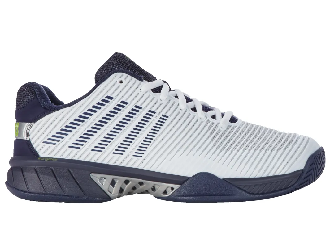 06613-177-M | HYPERCOURT EXPRESS 2 | WHITE/PEACOAT/SILVER sold by K-Swiss