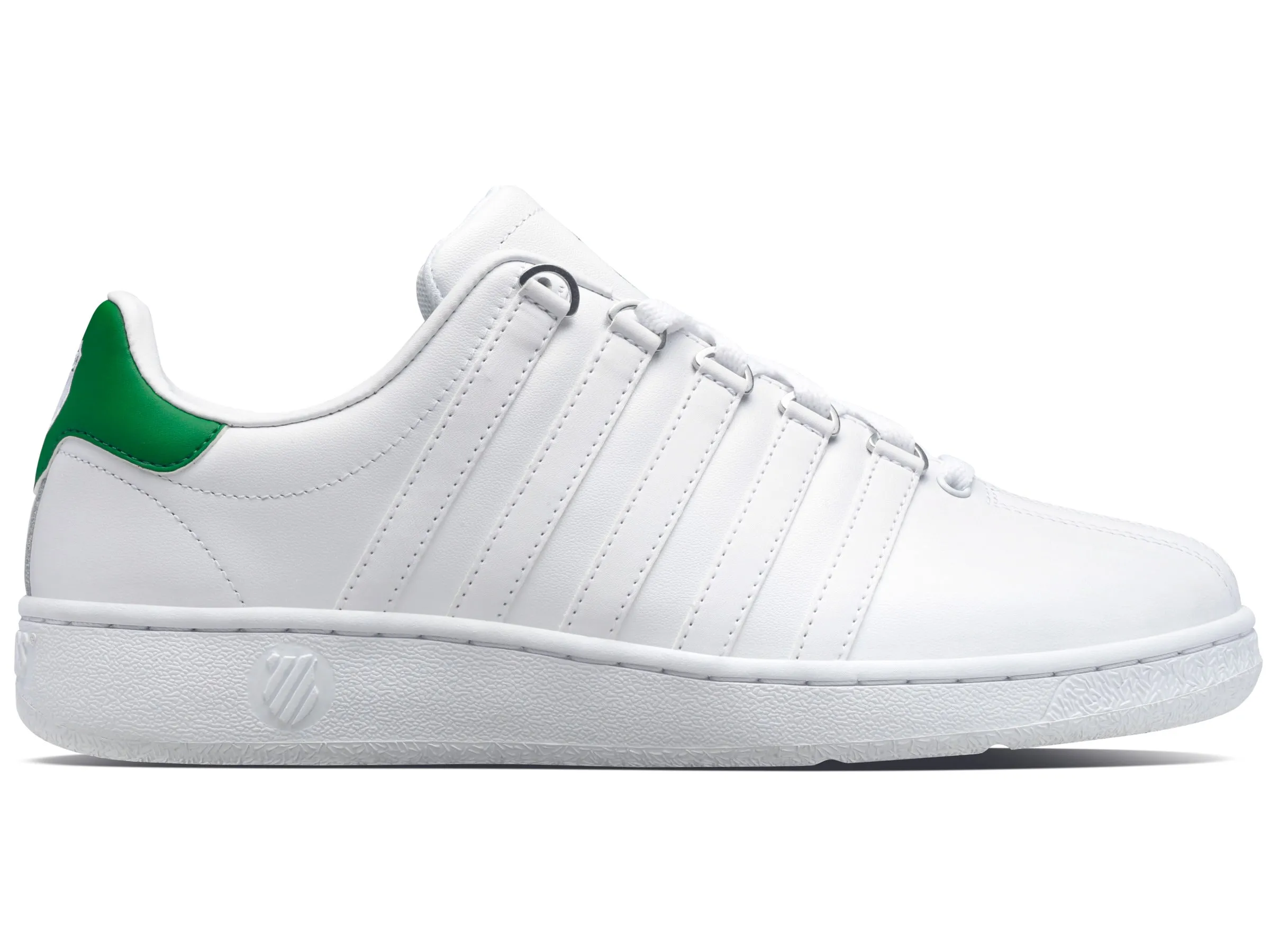 07321-168-XW | CLASSIC VN | WHITE/LAWN GREEN sold by K-Swiss