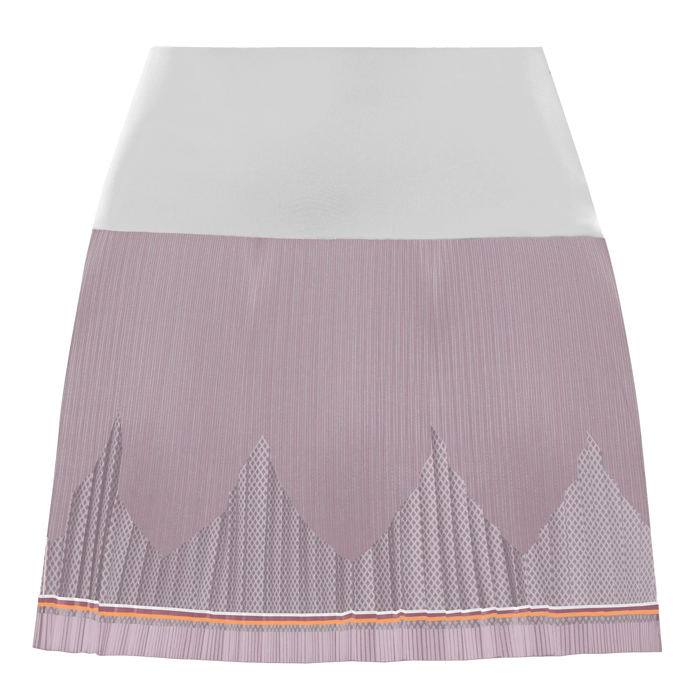 196044-675 | PLEATED SKIRT-14.5" | LIGHT QUARTZ sold by K-Swiss