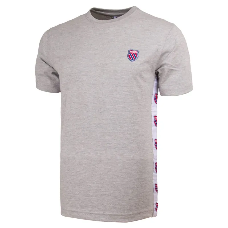 KSM183TE06 | Men's Badged Tee | Grey Heather - Final Sale made by K-Swiss