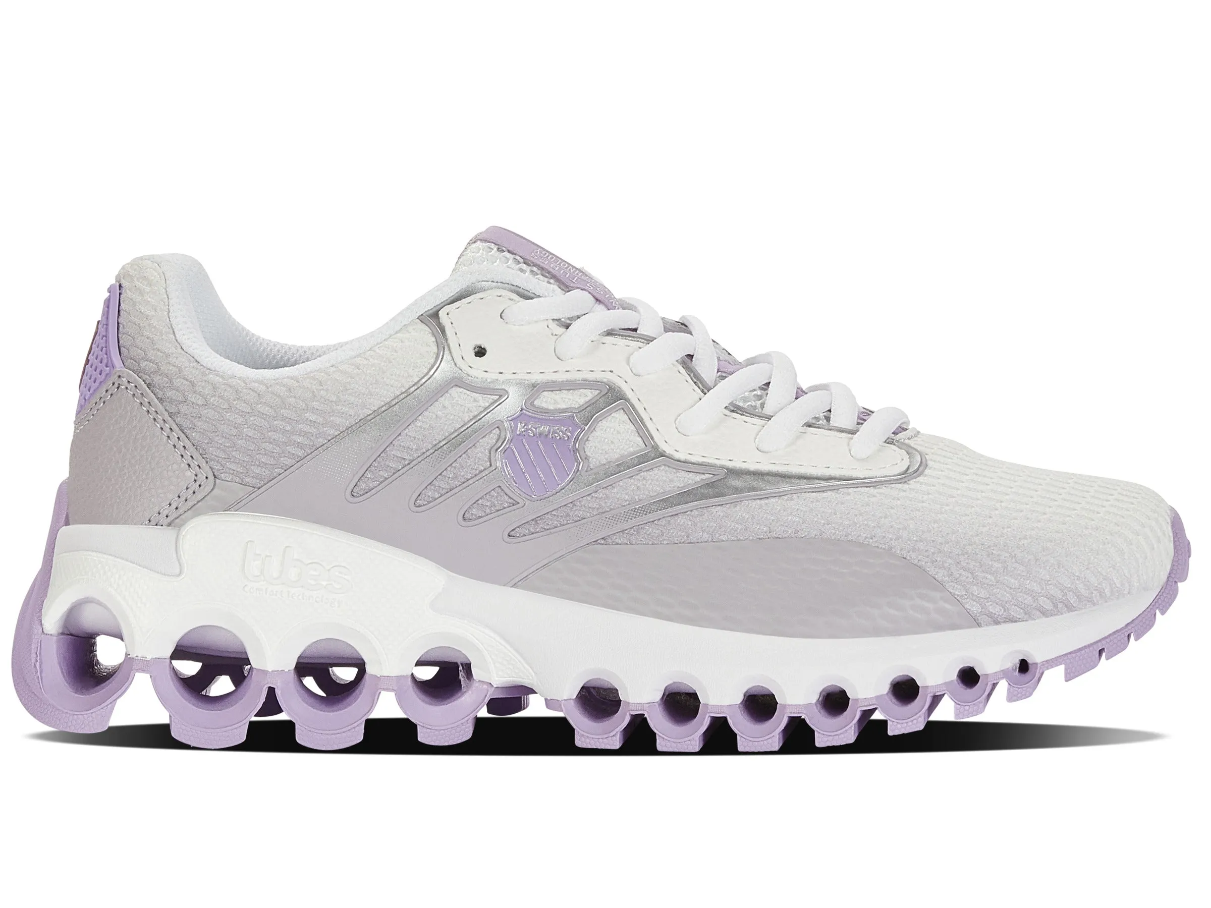 97924-171-M | TUBES SPORT | BLANC DE BLANC/RAINDROPS/PURPLE ROSE sold by K-Swiss