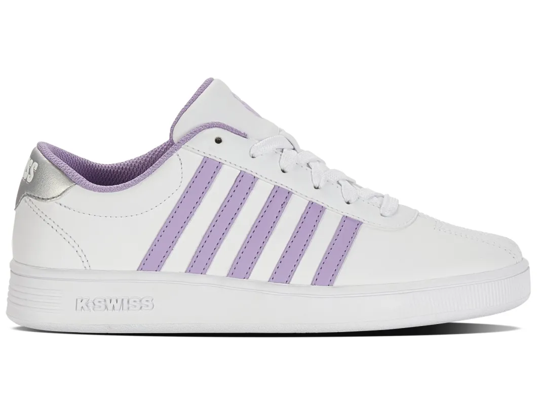 85612-166-M | CLASSIC PRO | WHITE/SILVER/PURPLE ROSE sold by K-Swiss
