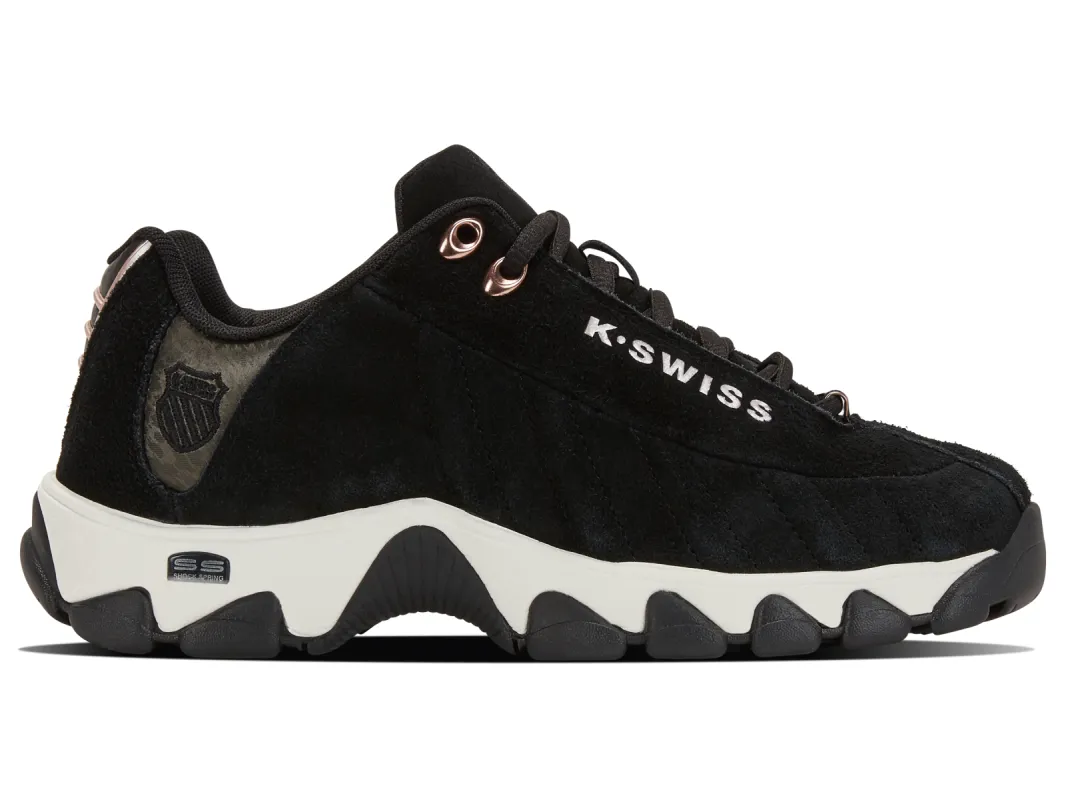 97934-059-M | ST329 CMF SDE | BLACK/BLACK PANTHER/ROSE GOLD sold by K-Swiss