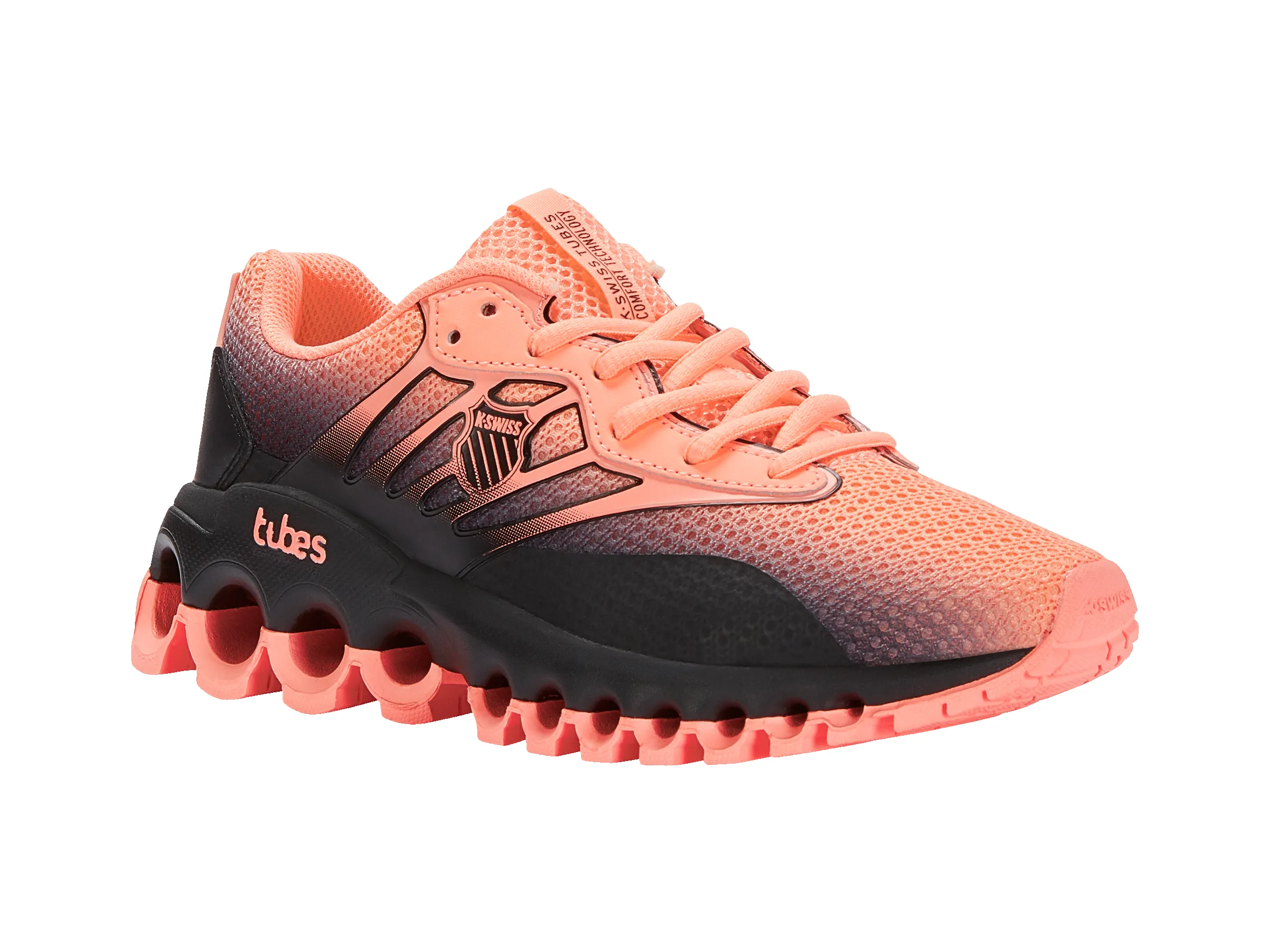 97924-651-M | TUBES SPORT | LITE NEON CORAL/BLACK sold by K-Swiss product image thumbnail 2