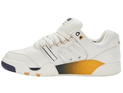 K07397-138 | Men's Si-18 Premier | Snow White/Navy/Honey Gold sold by K-Swiss