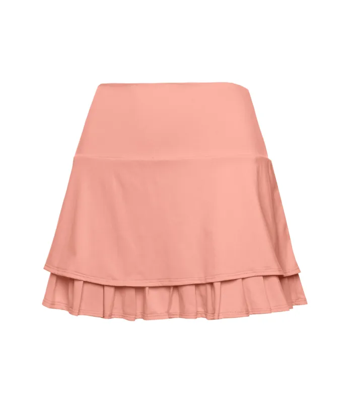 196042-815 | TIER PLEAT SKIRT-14" | PEACH made by K-Swiss