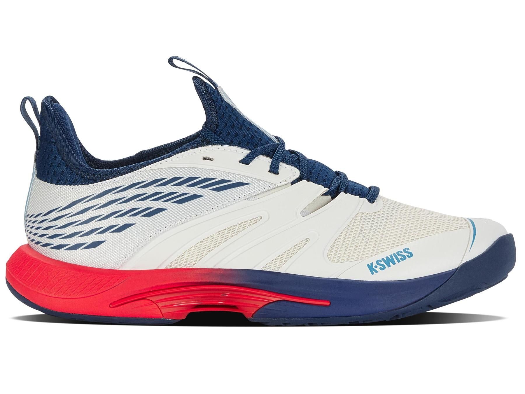 K07392-146 | Men's Speedtrac | Blanc De Blanc/ Blue Opal/Lollipop sold by K-Swiss