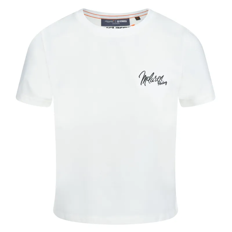 199353-156 | THE MCLAREN F1 TEAM CROP | WHITE sold by K-Swiss