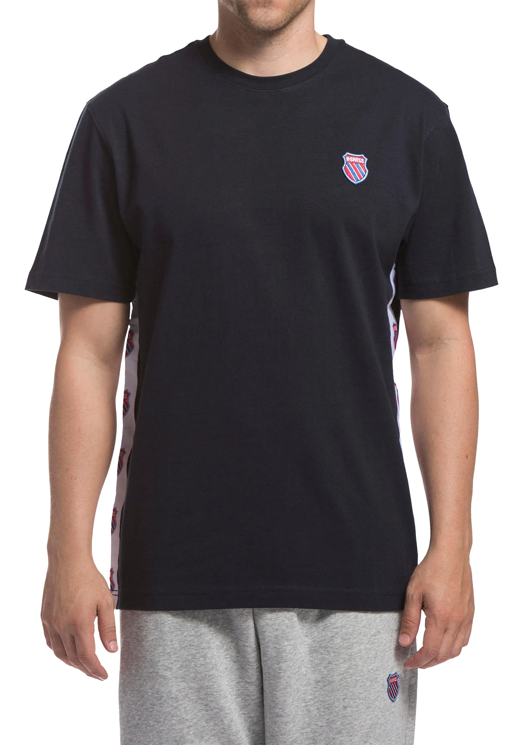 102438-400 | MENS BADGED TEE | NAVY sold by K-Swiss product image thumbnail 4