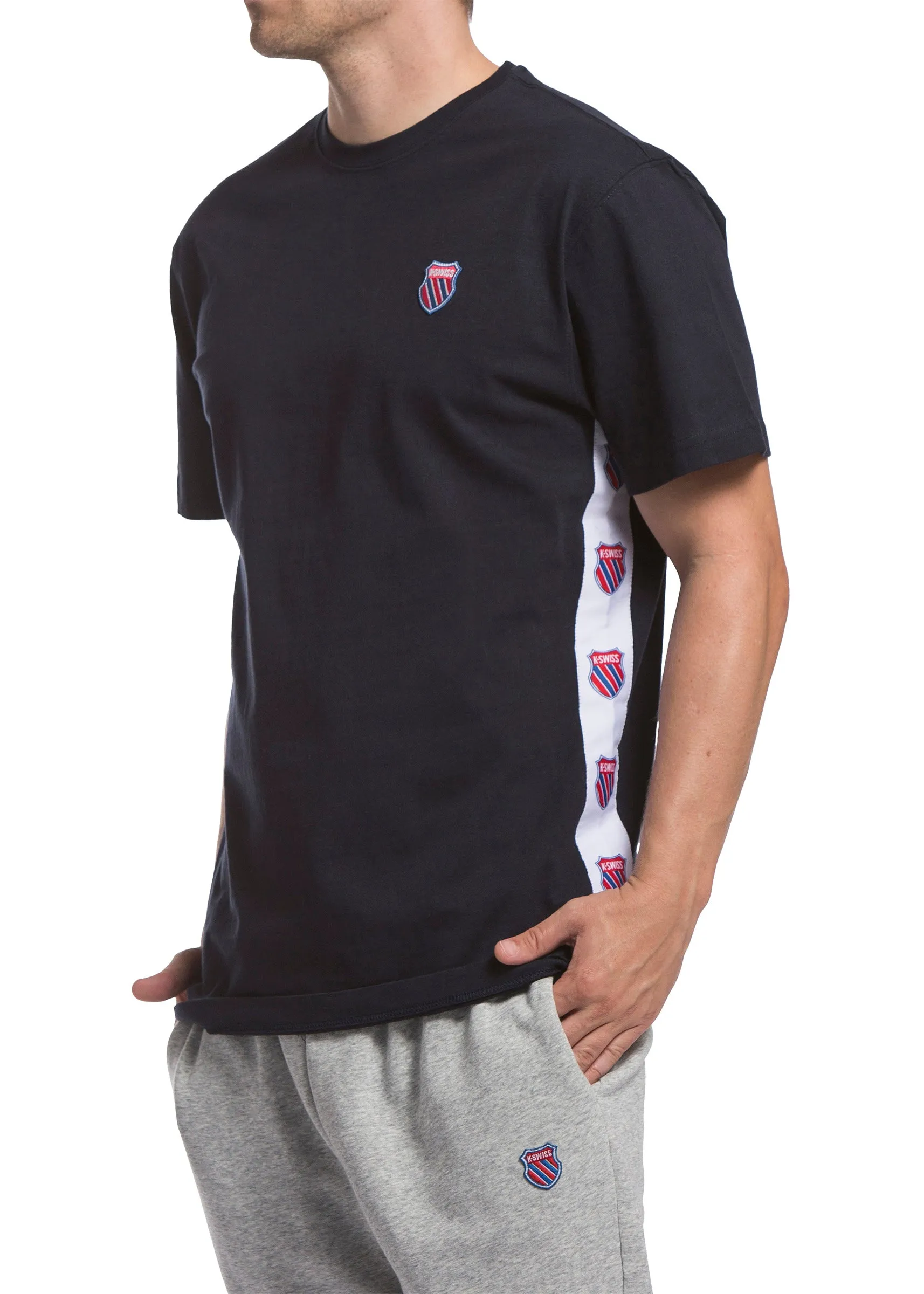 102438-400 | MENS BADGED TEE | NAVY sold by K-Swiss product image thumbnail 5